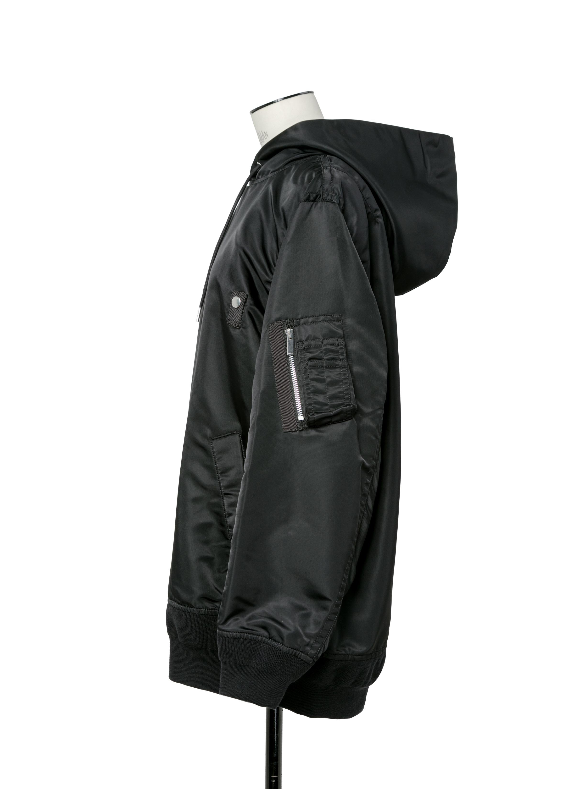 Nylon Twill Hoodie - 2
