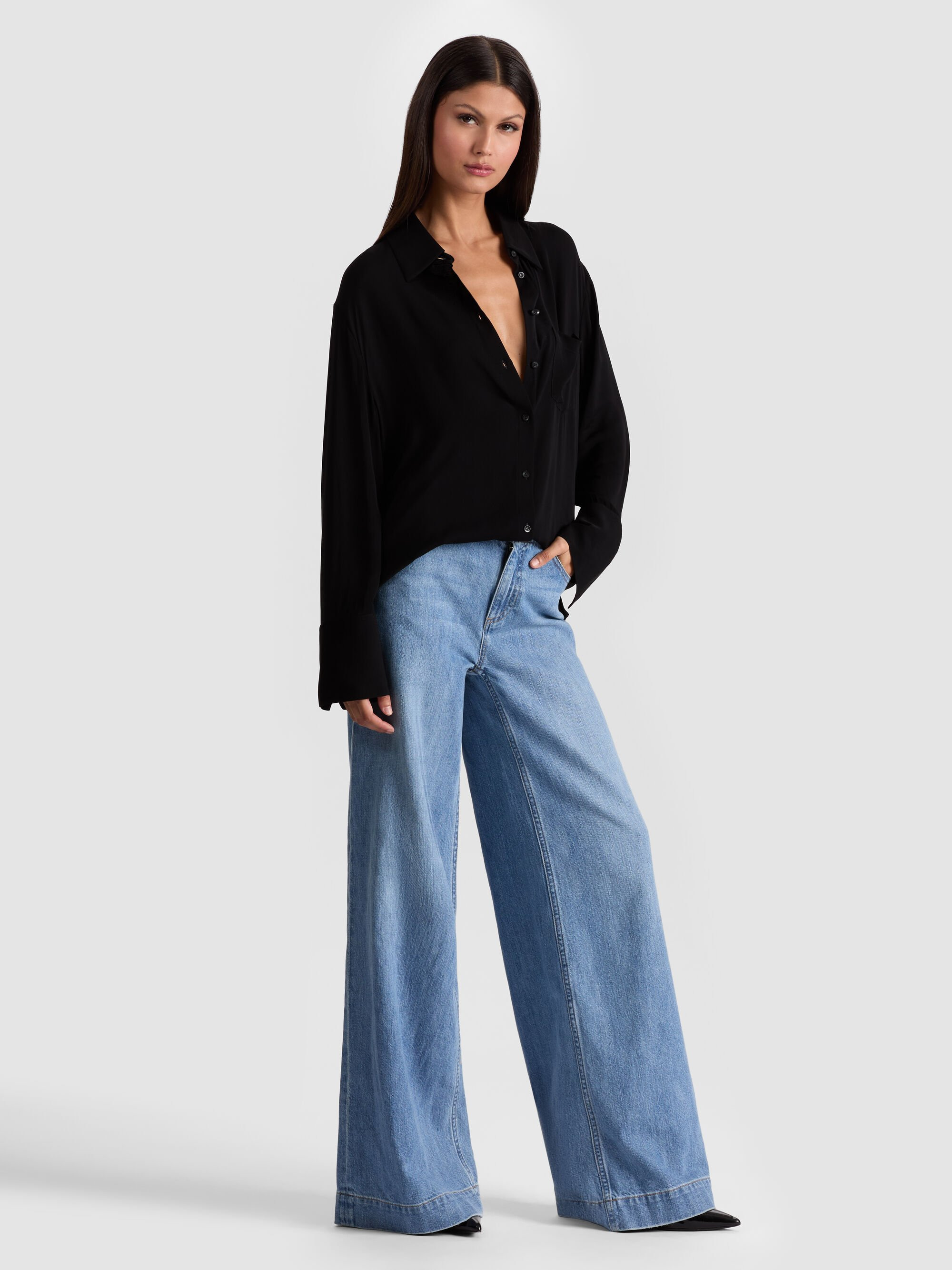 FINELY OVERSIZED BUTTON DOWN - 6