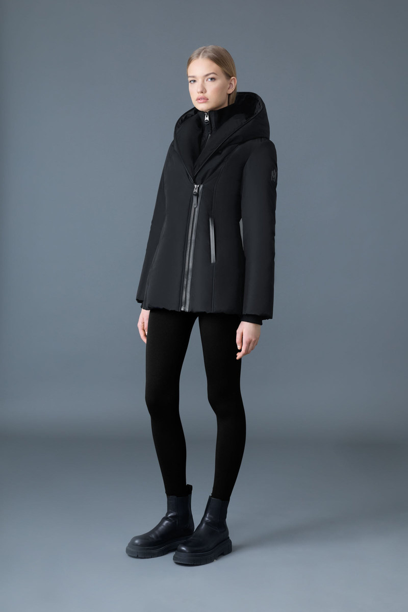 ADALI-NFR Down coat with Signature Mackage Collar 3