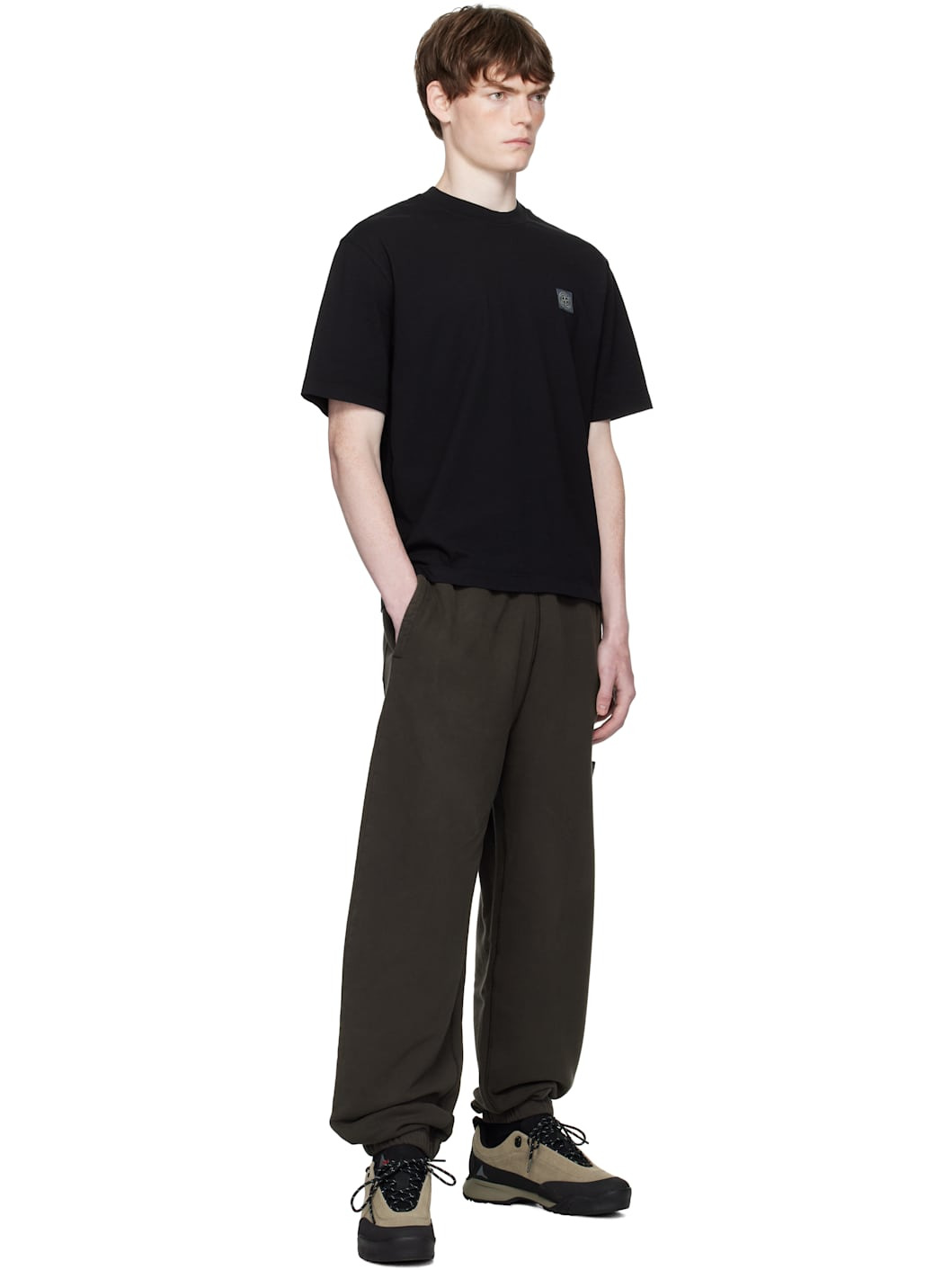 Black 2100025 Combed Organic Cotton Jersey T-shirt - 4