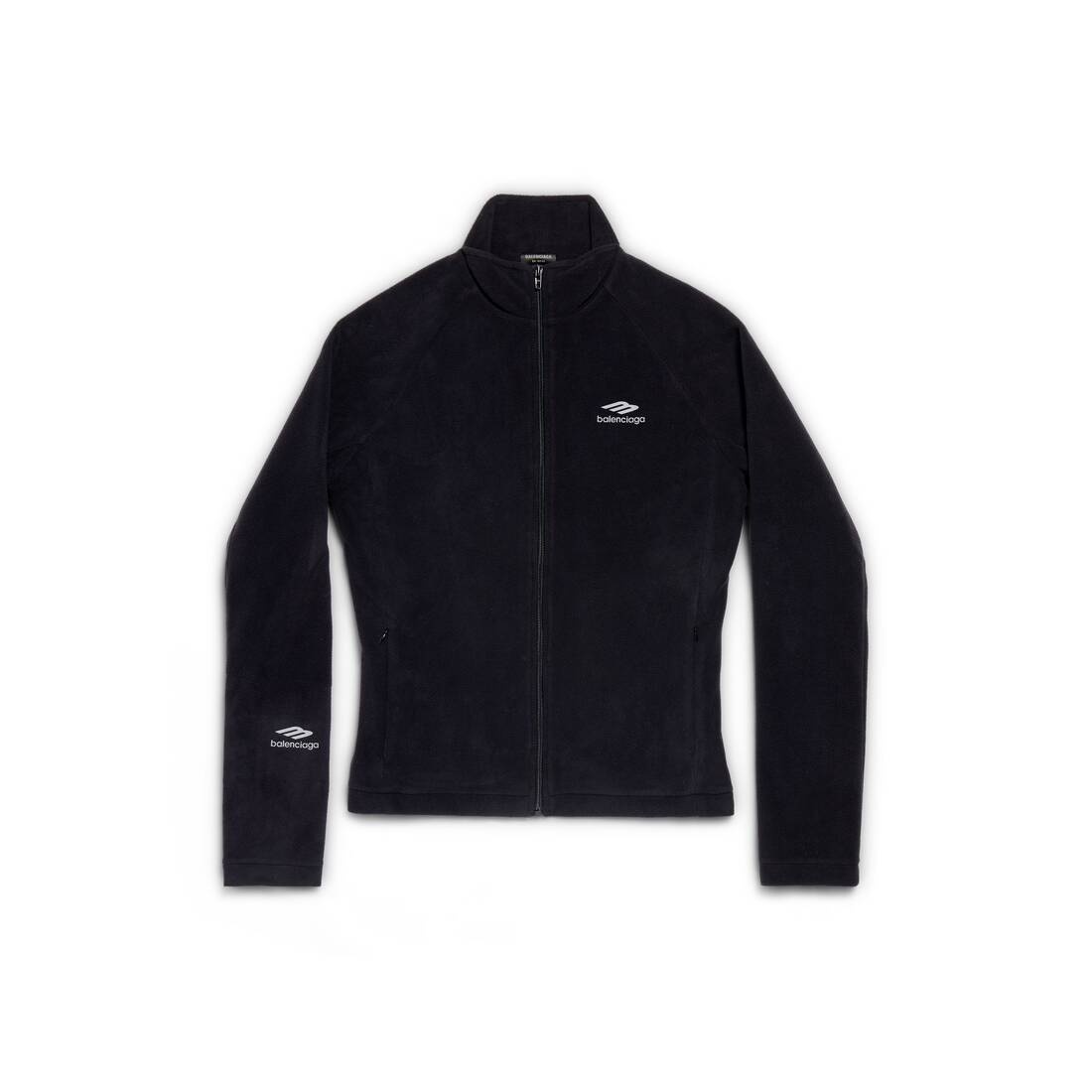 Men's Skiwear - 3b Sports Icon Zip-up Jacket in Black - 1