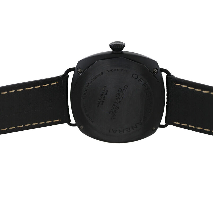 Pre-owned Panerai Radiomir Black Seal Black Dial Men's Watch PAM00292 - 4