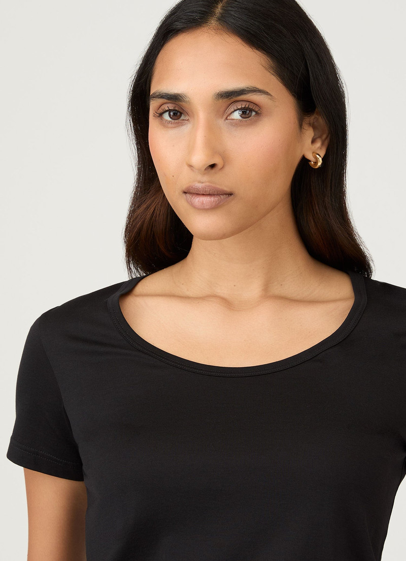 Classic Scoop Neck T‑Shirt 4