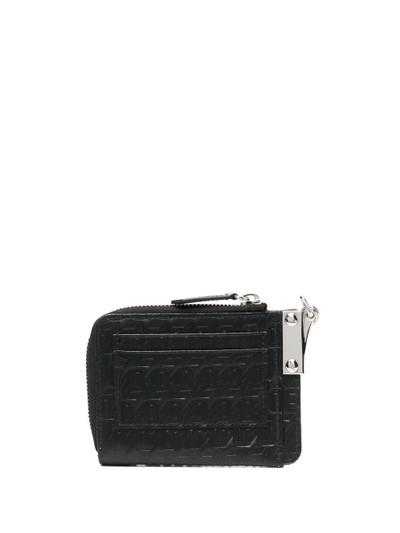 DSQUARED2 crocodile-embossed leather wallet outlook