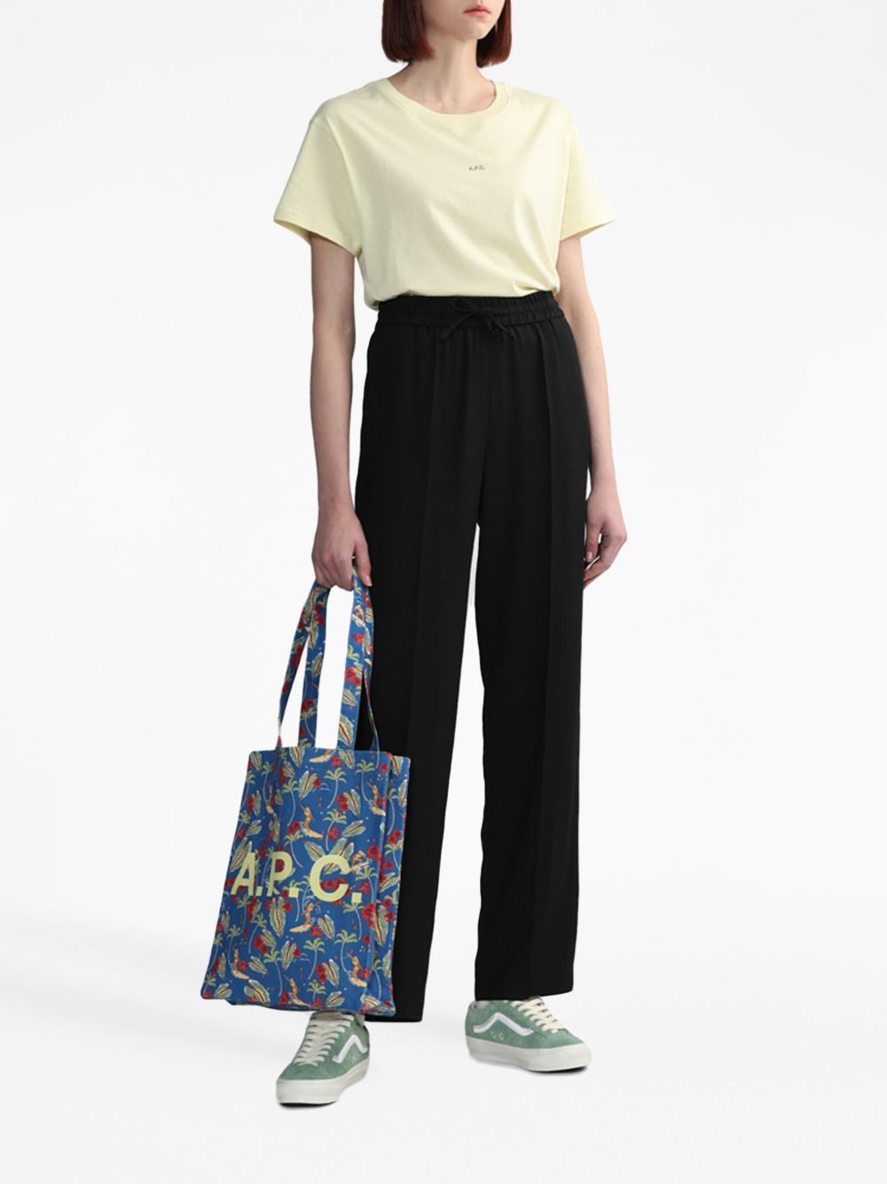 Aero pleat-detail straight-leg trousers - 2