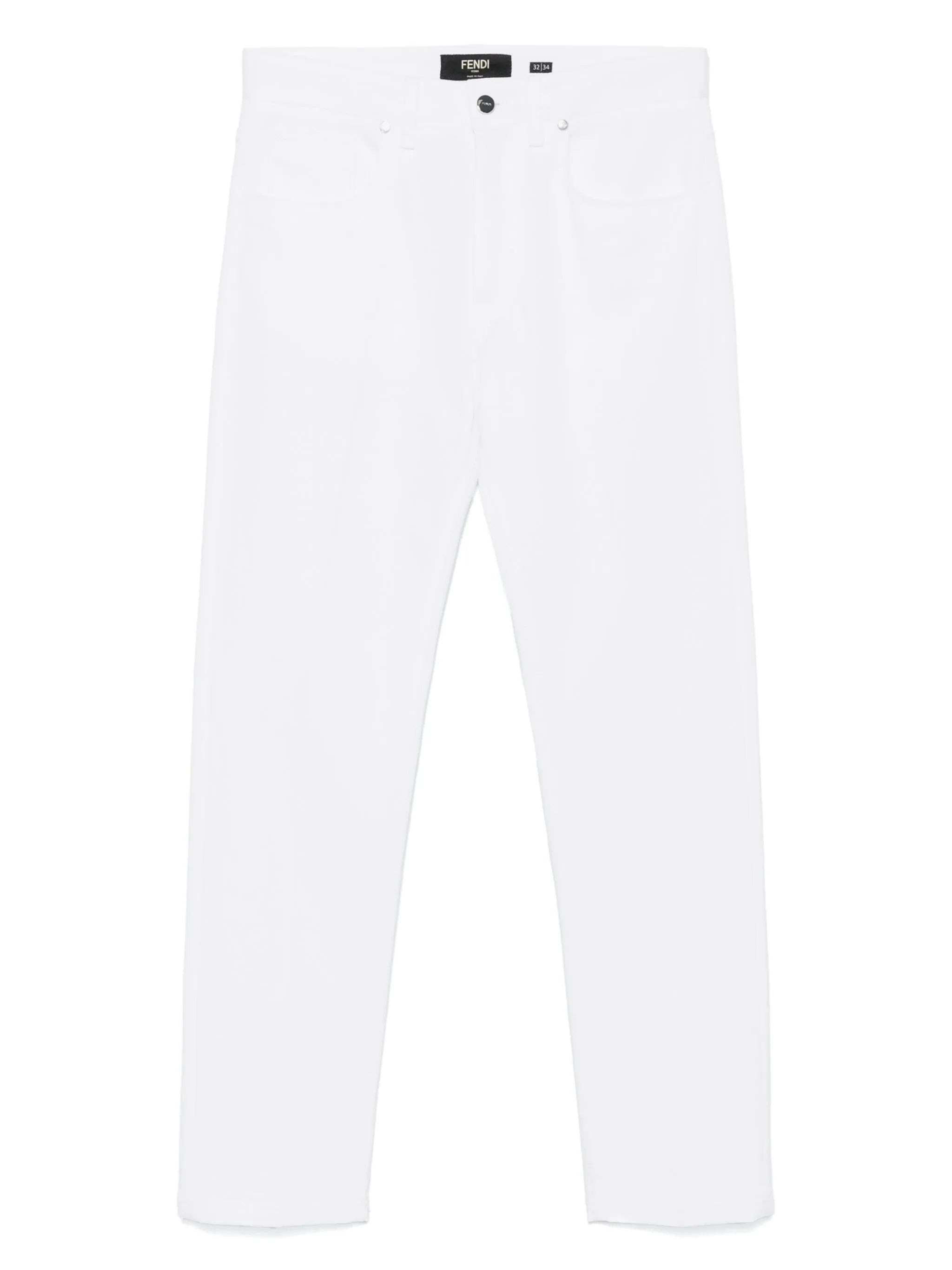 FF-embroidered Jeans - 2