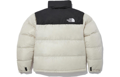 The North Face THE NORTH FACE FW22 Logo Nuptse Puffer Jacket 'Beige' NJ1DN60B outlook