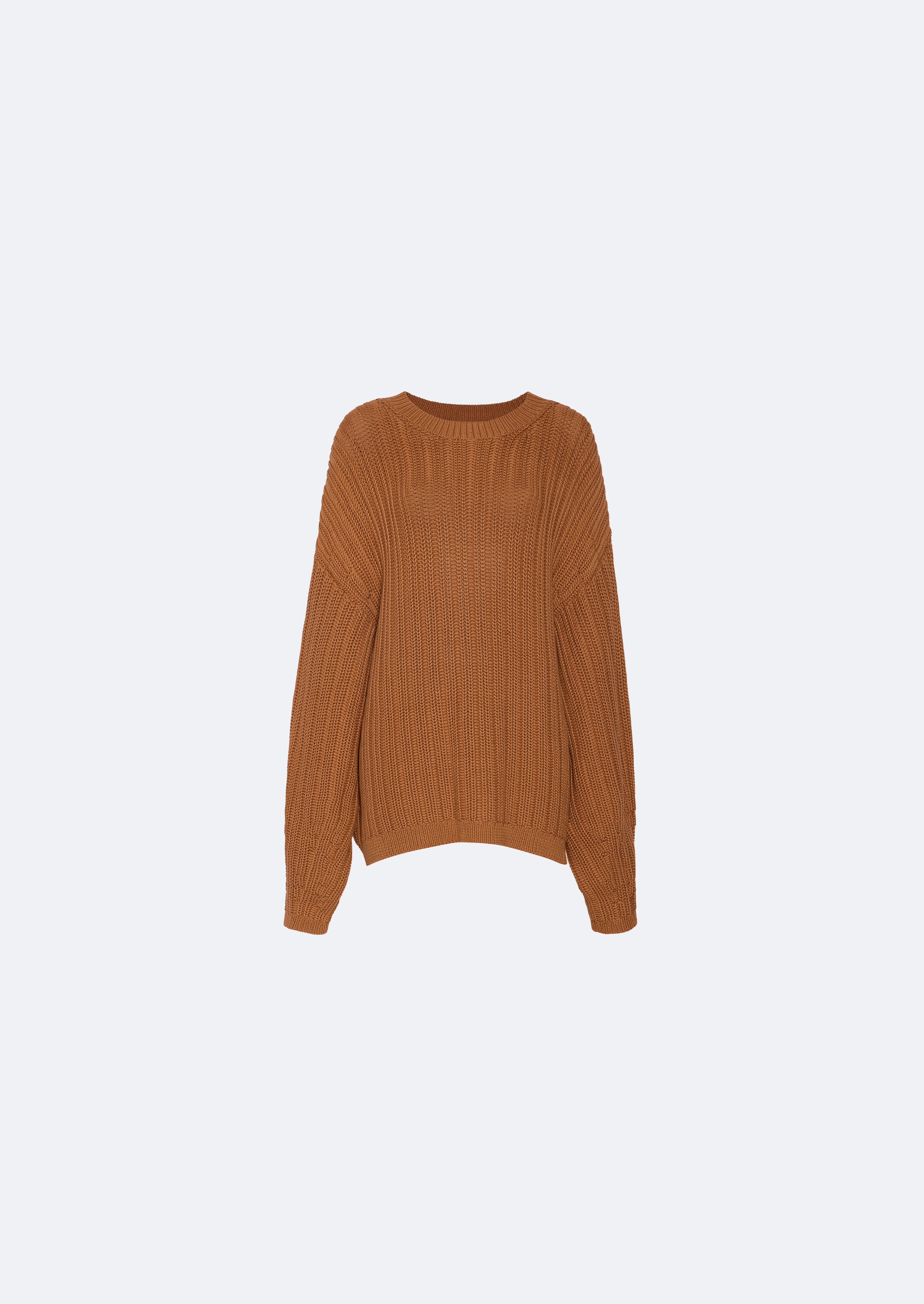 Cotton Oversized Sweater - 1