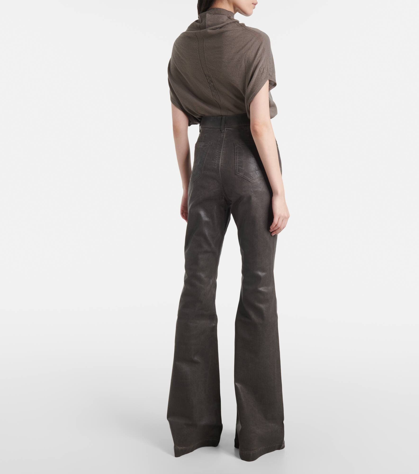 Bolan high-rise bootcut jeans - 3