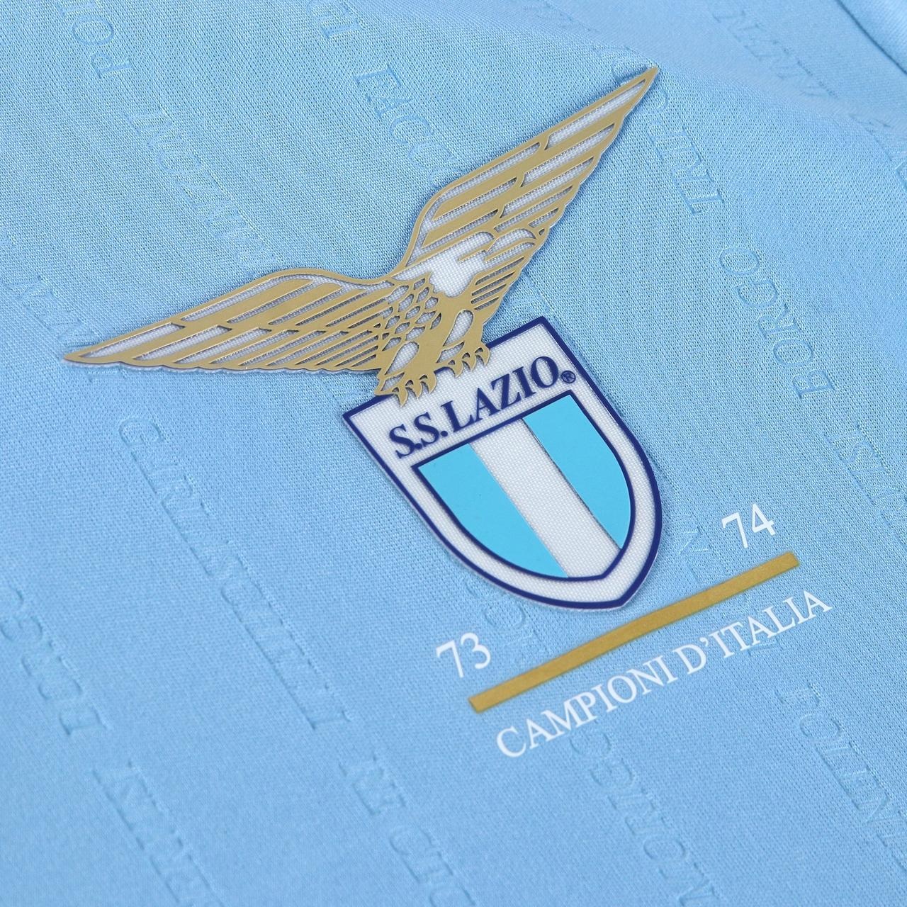 SS Lazio Replica 50th Anniversary Home Jersey - 6