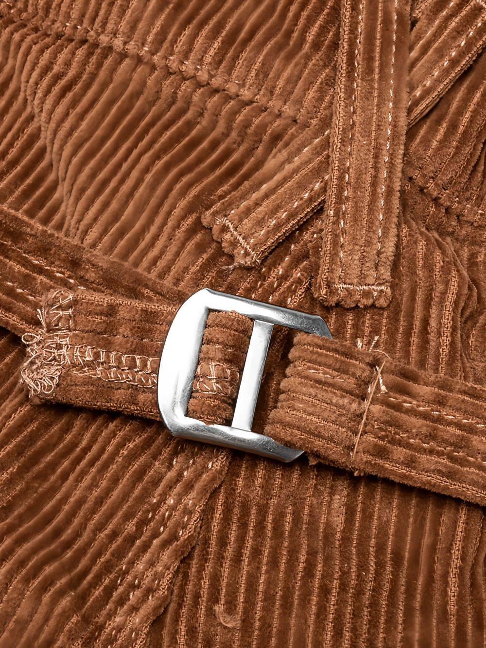 corduroy butterfly trousers - 5