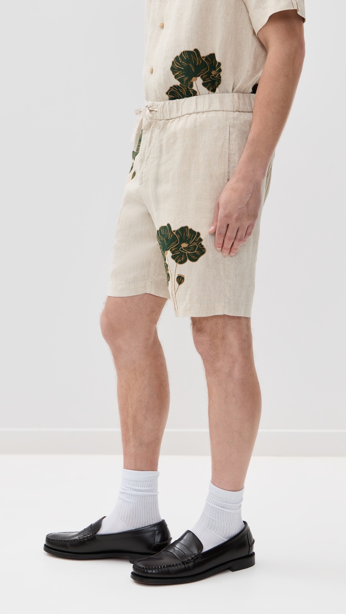 Felipe Linen Shorts - 3