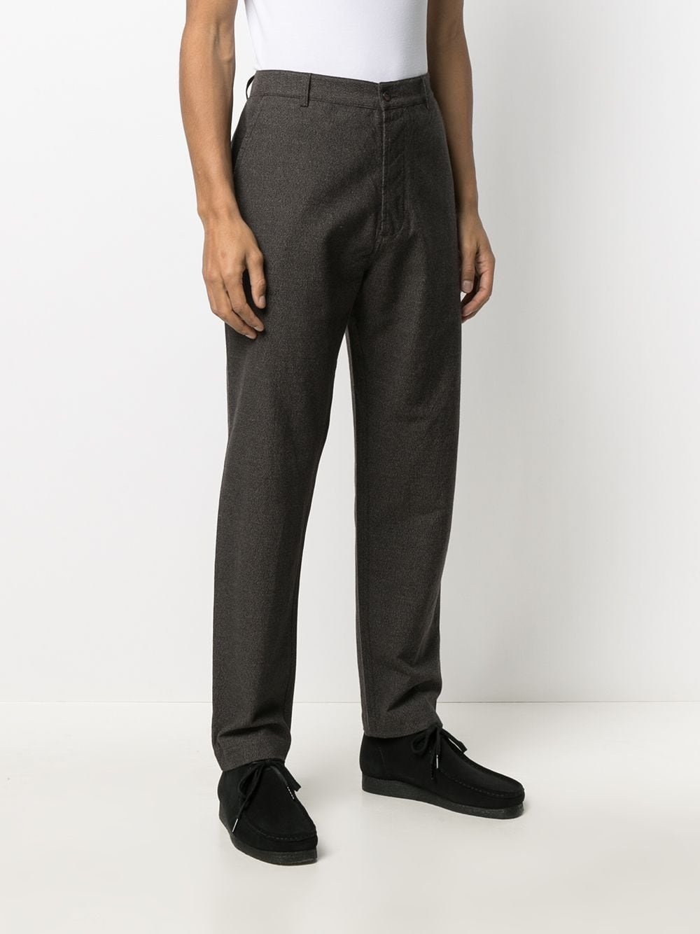 tailored straight-leg trousers - 3