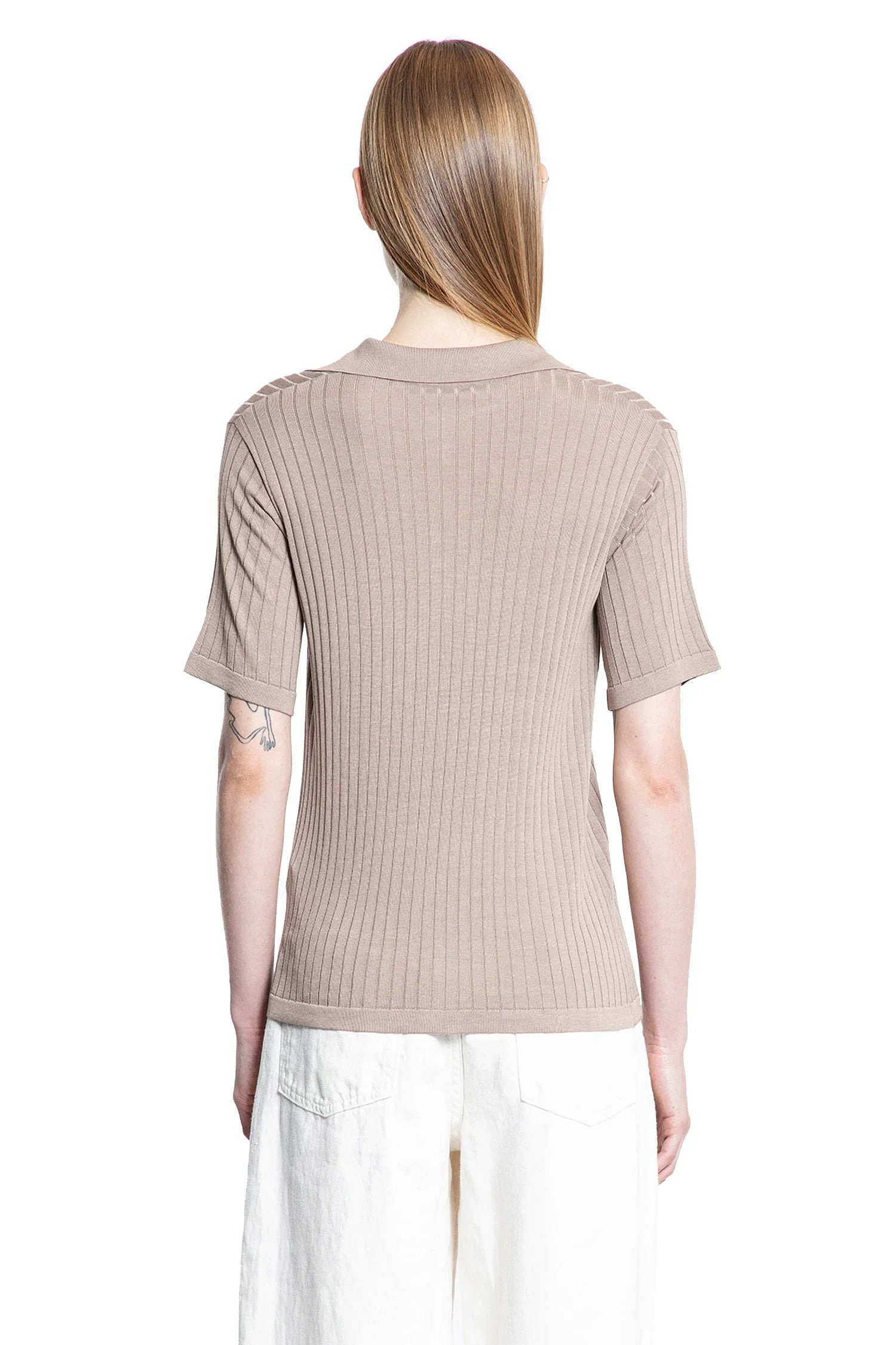 Kaiomi-Polo-Top-In-Silk-And-Viscose - 3