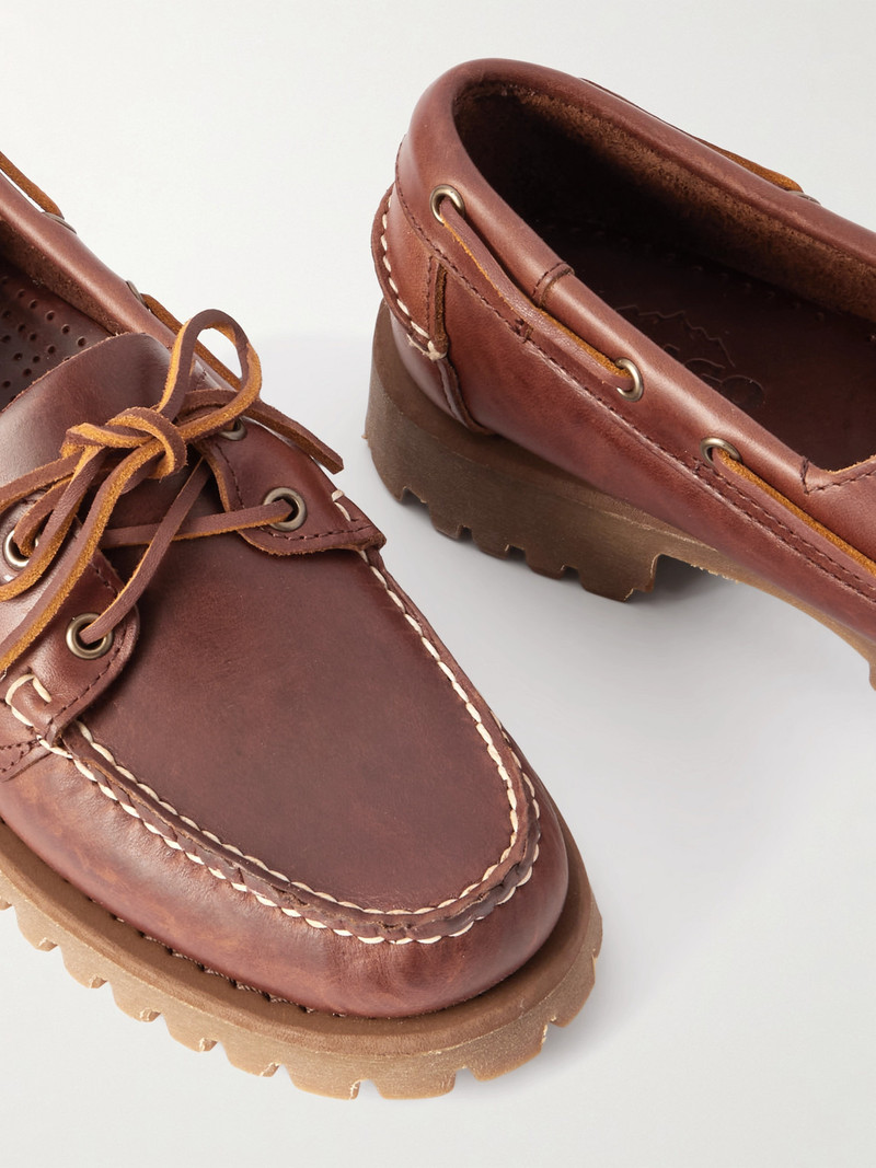 Ranger Waxed-Leather Boat Shoes 5