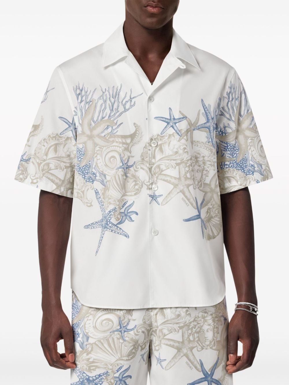 Barocco Sea cotton shirt - 3