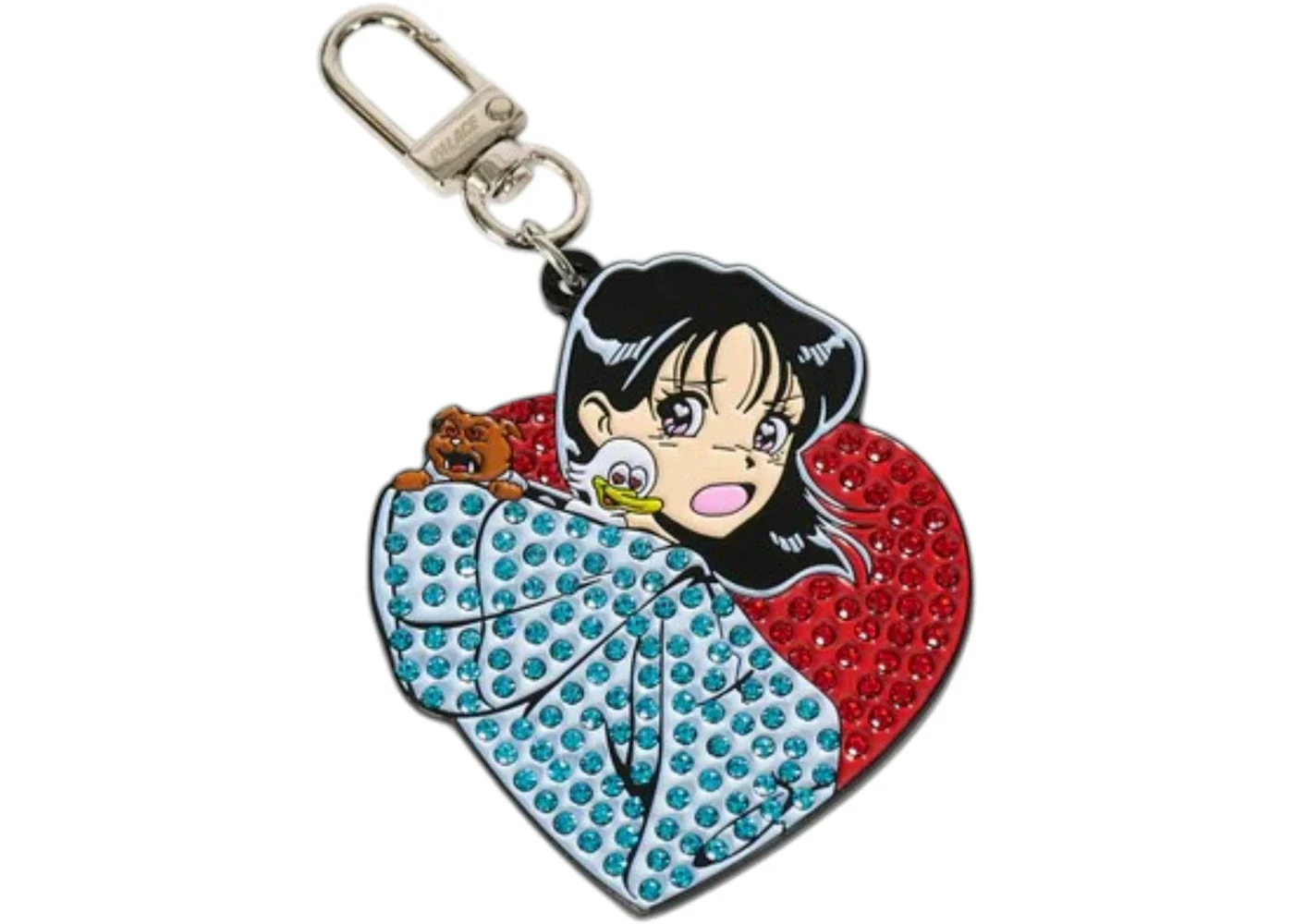 Palace Rear View Love Keyring Multi - 1