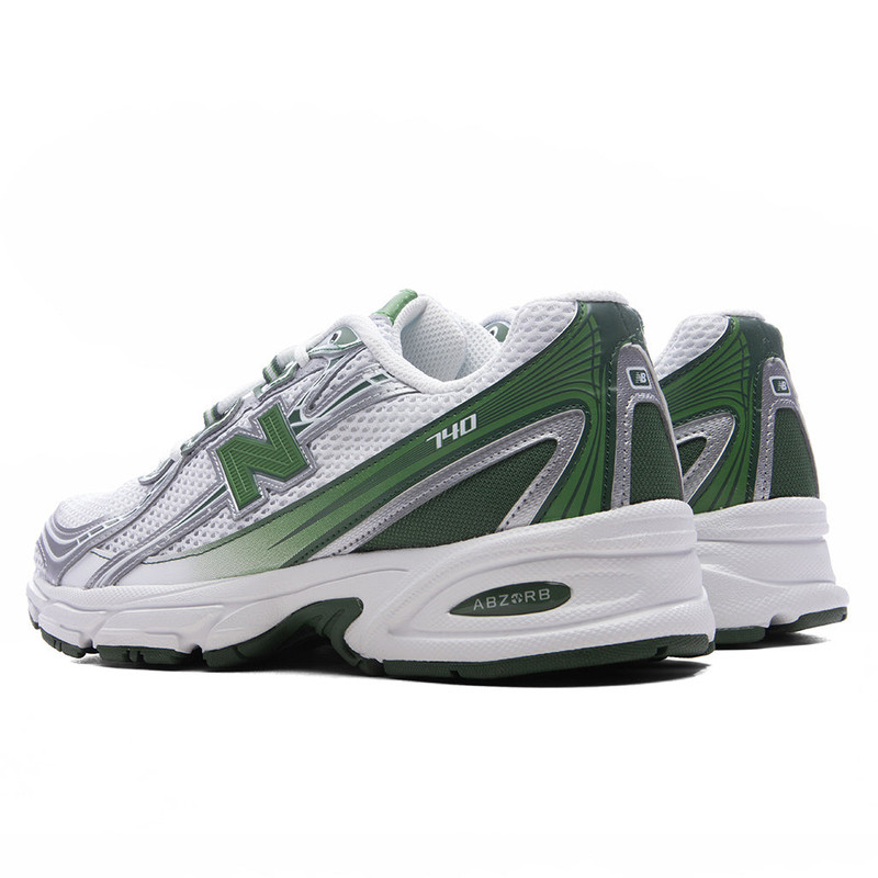 740 - WHITE/ALPINE GREEN/SILVER METALLIC 3