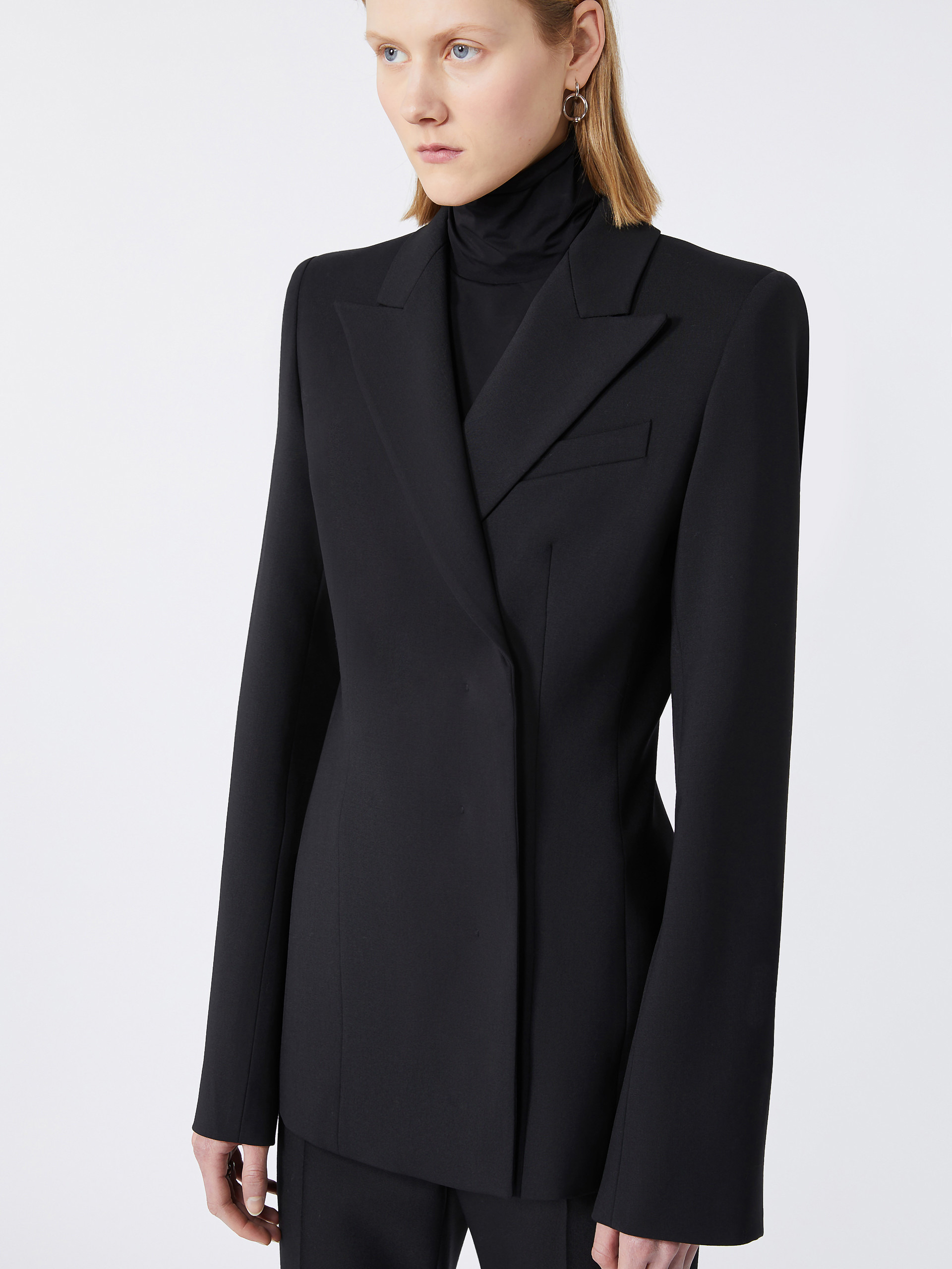 COCCO Slim-fit gabardine jacket - 5