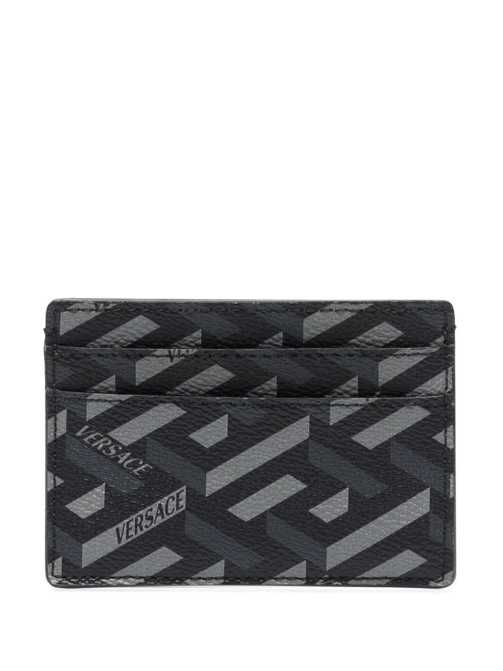 La Greca leather cardholder - 2