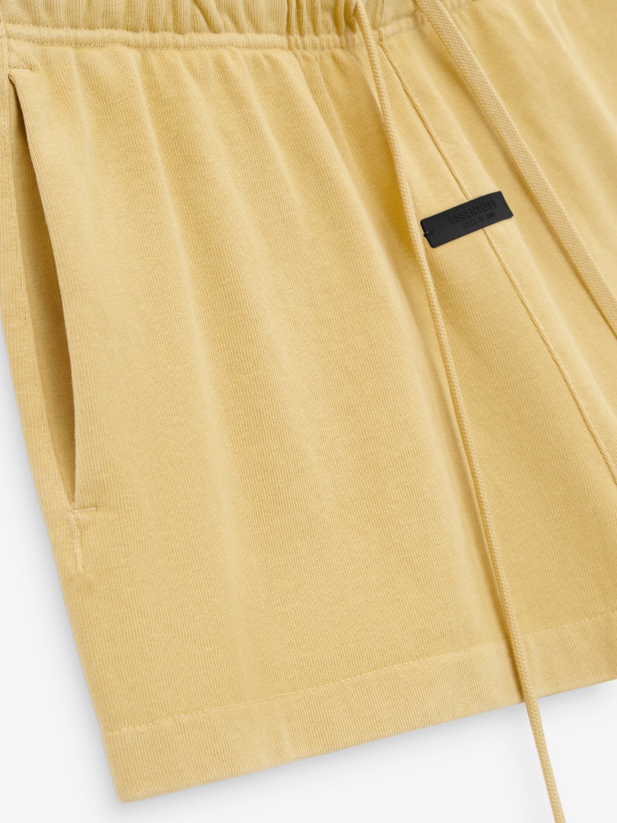 Womens Heavy Jersey Running Shorts - 3