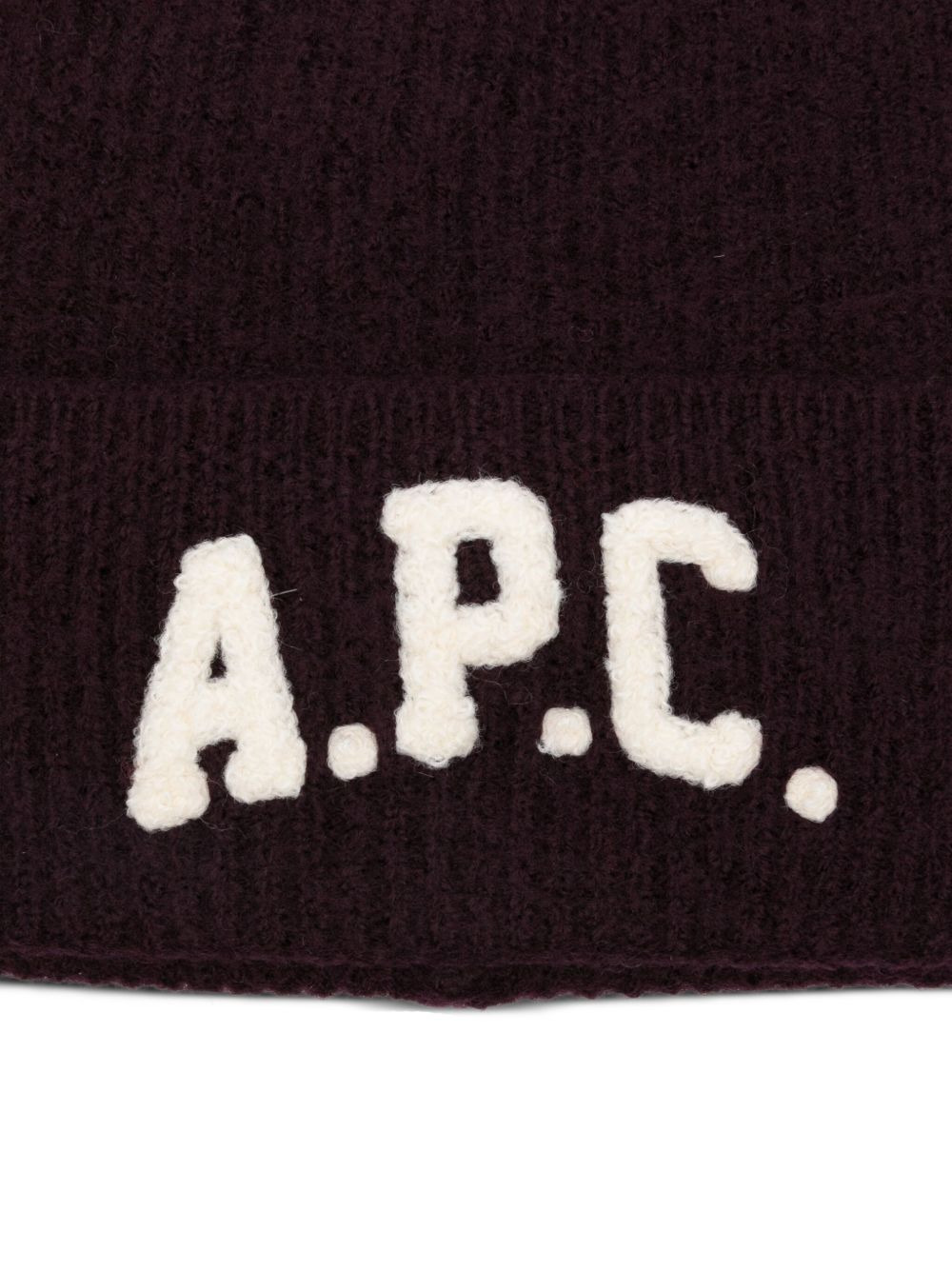 logo-embroidered beanie - 3