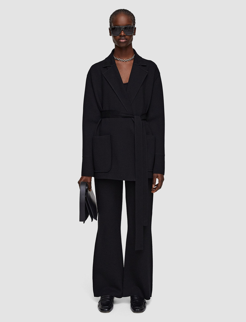 JOSEPH Silk Stretch Coat outlook