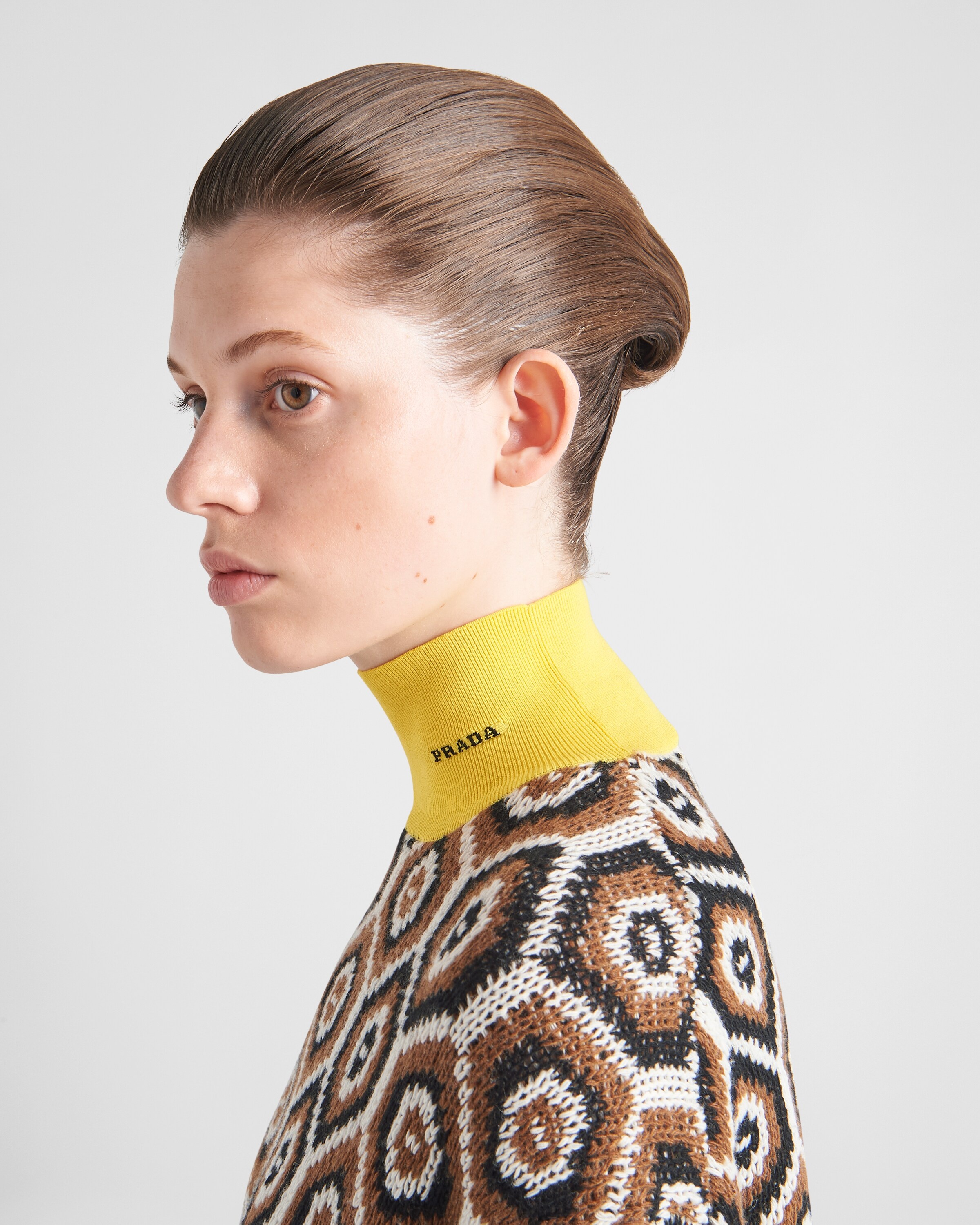 Cashmere and wool turtleneck sweater - 3