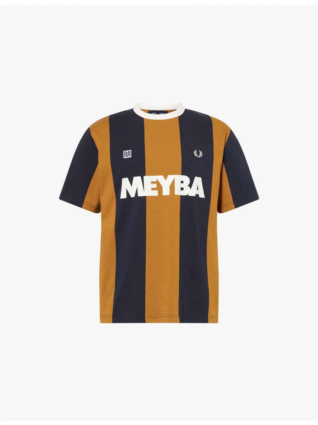 Fred Perry x Meyba Striped Cotton T-Shirt - 1