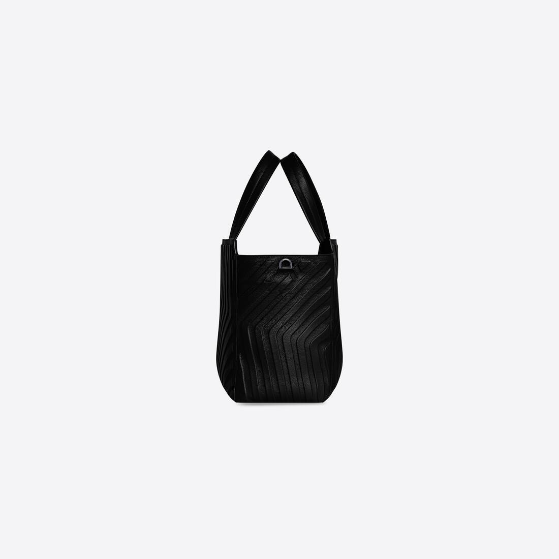 Men's Car Medium East-west Tote Bag in Black - 3