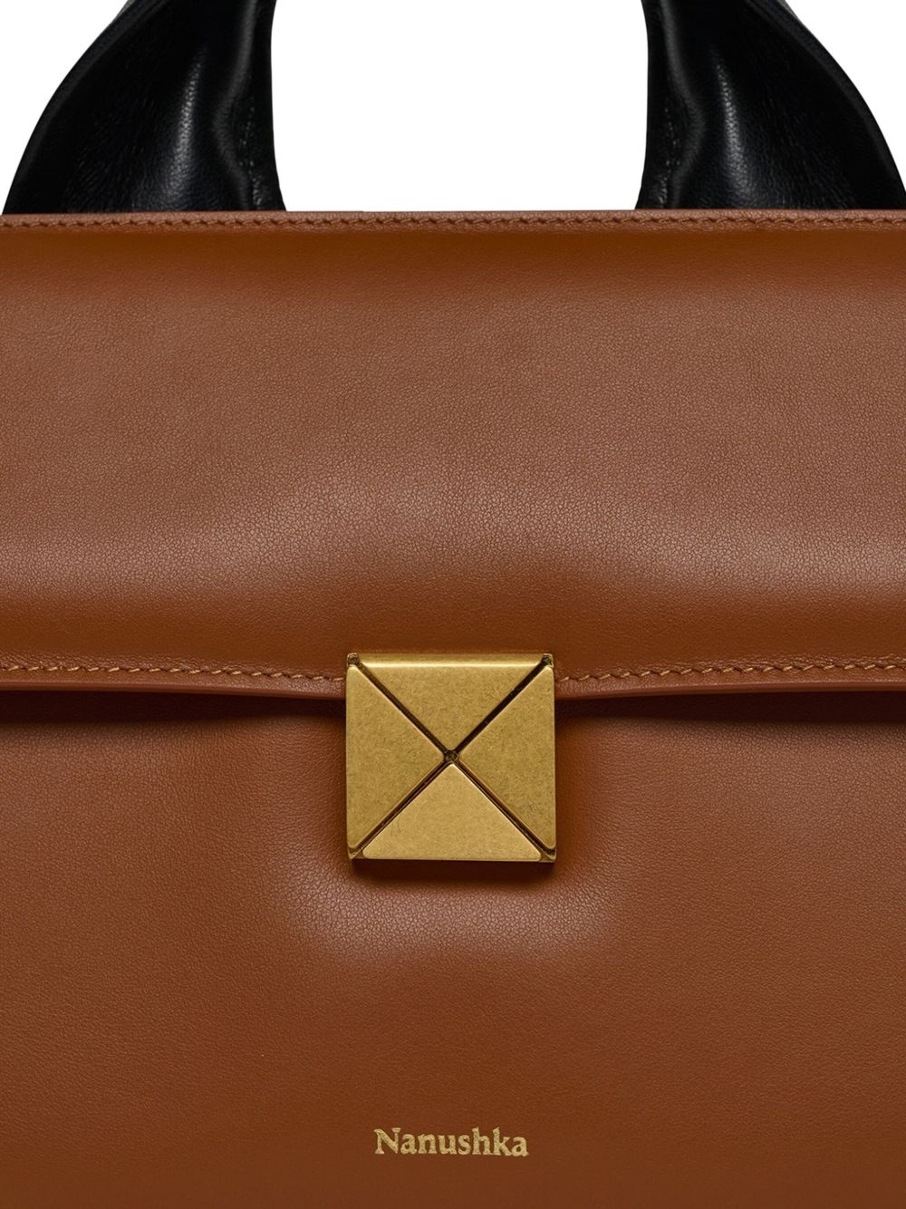 logo-stamp tote bag - 4