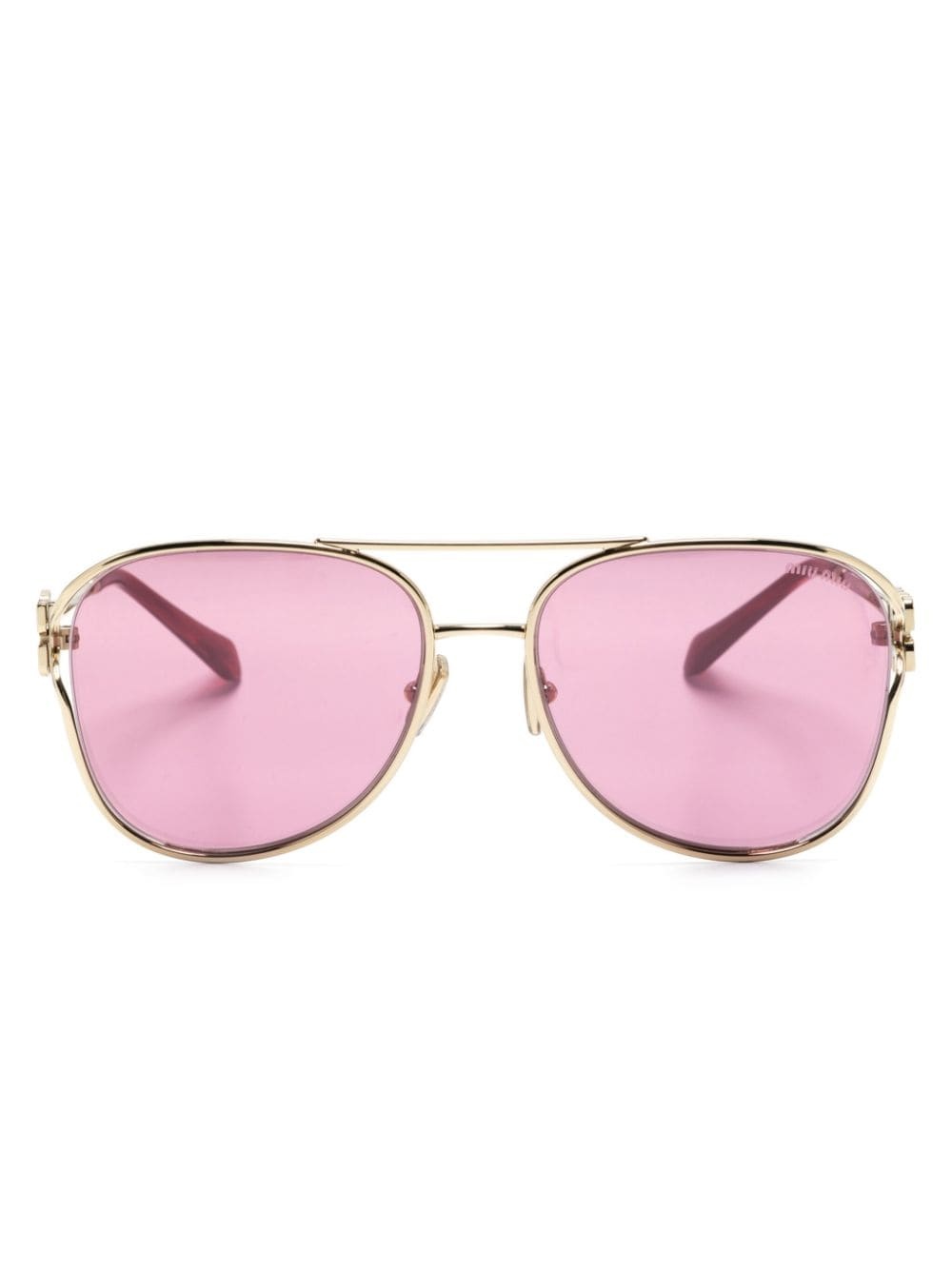 pilot-frame sunglasses - 1