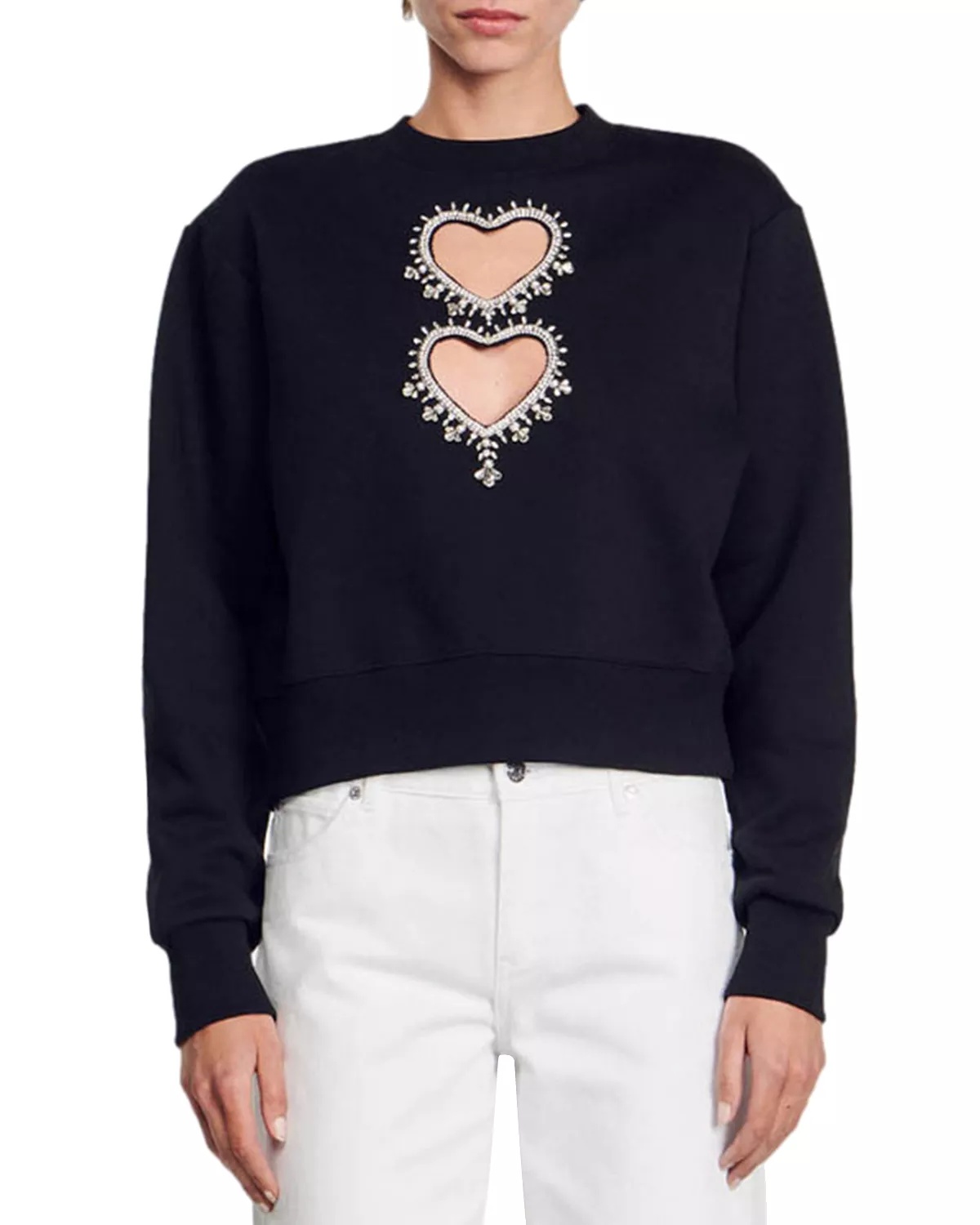 Lova Embellished Cutout Sweatshirt - 5