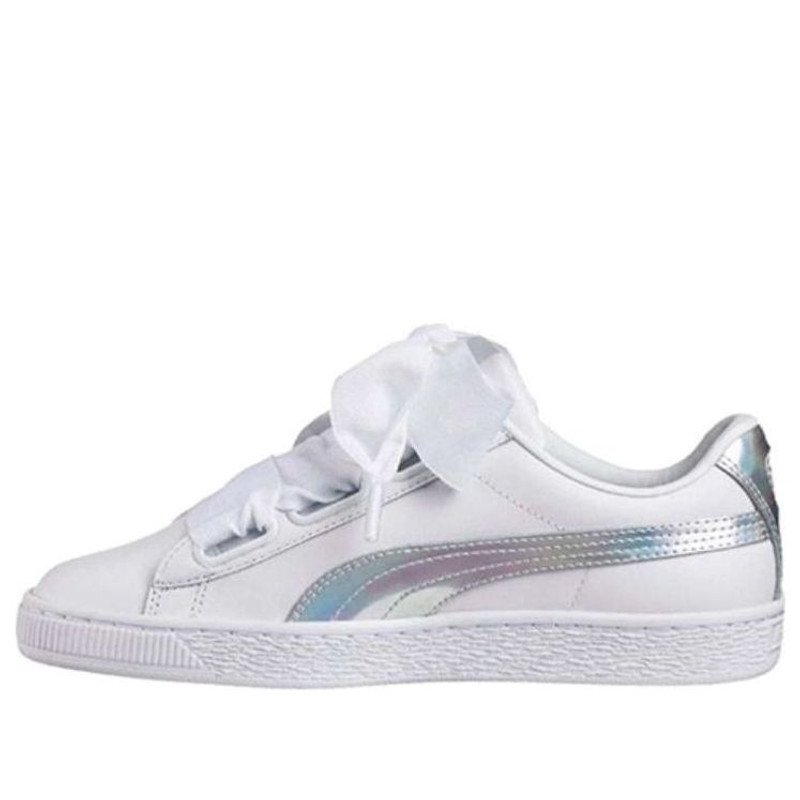 (WMNS) PUMA Basket Heart Explosive 'White' 363626-02 - 1