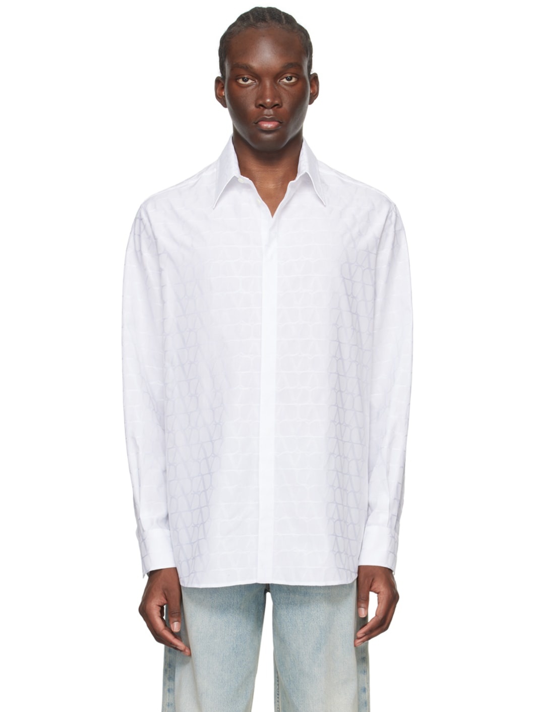 White Toile Iconographe Shirt - 1