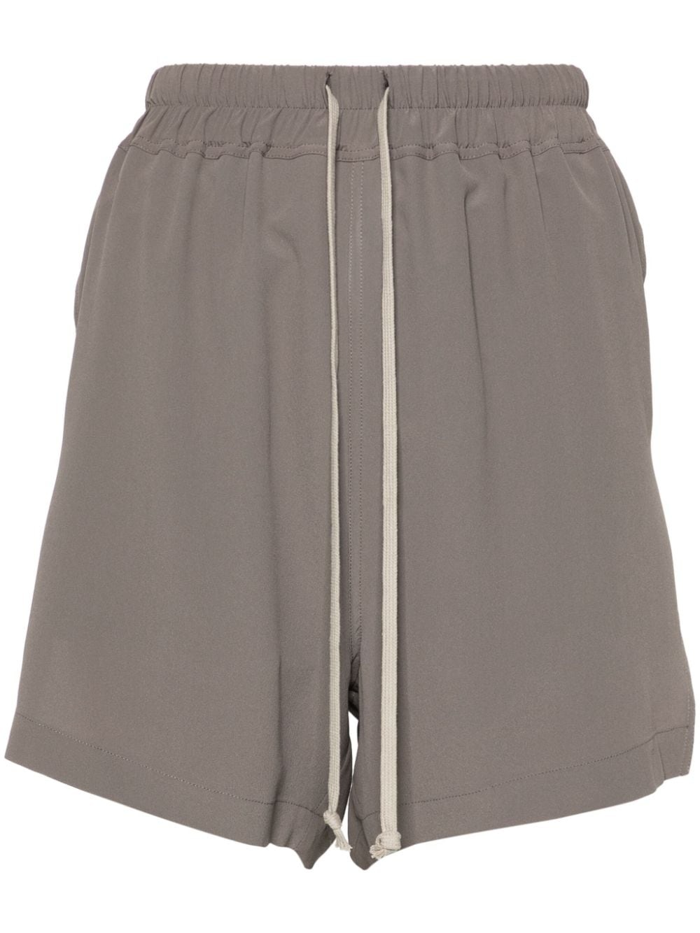 drawstring-waist crepe shorts - 1