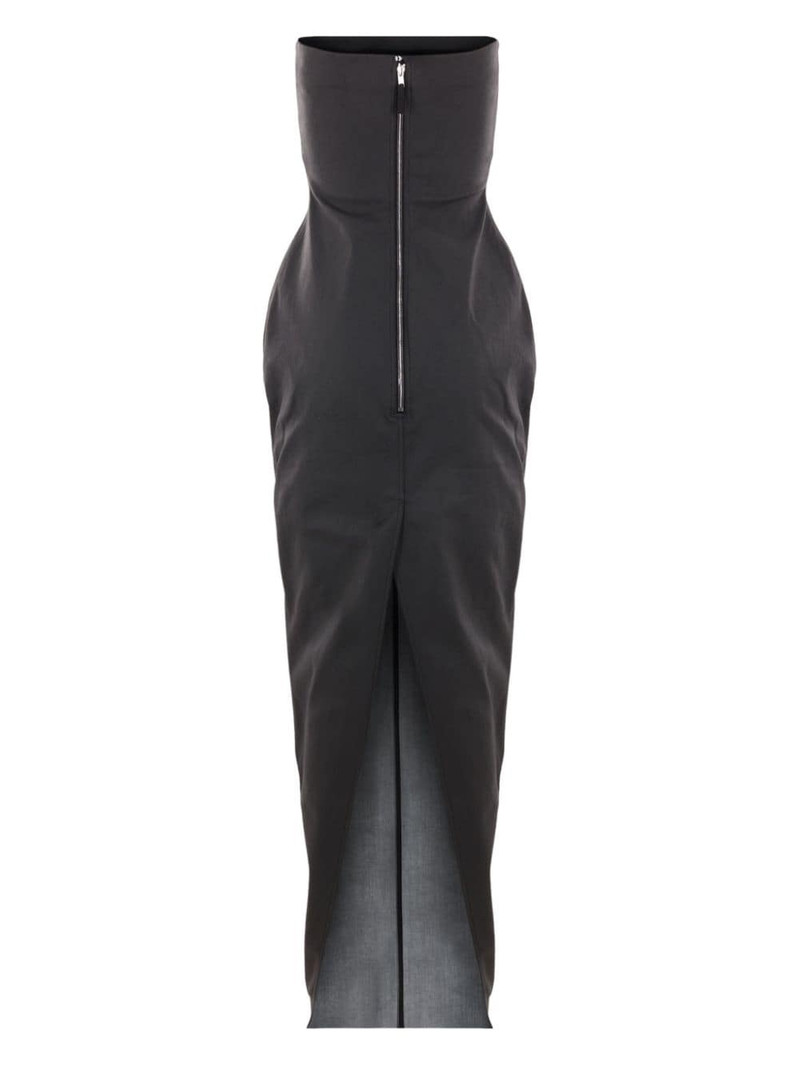Rick Owens Strapless dress outlook
