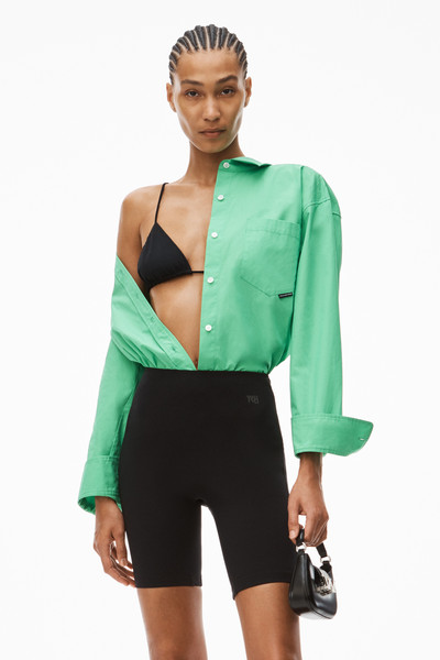 Alexander Wang BOYFRIEND SHIRT IN COMPACT COTTON outlook