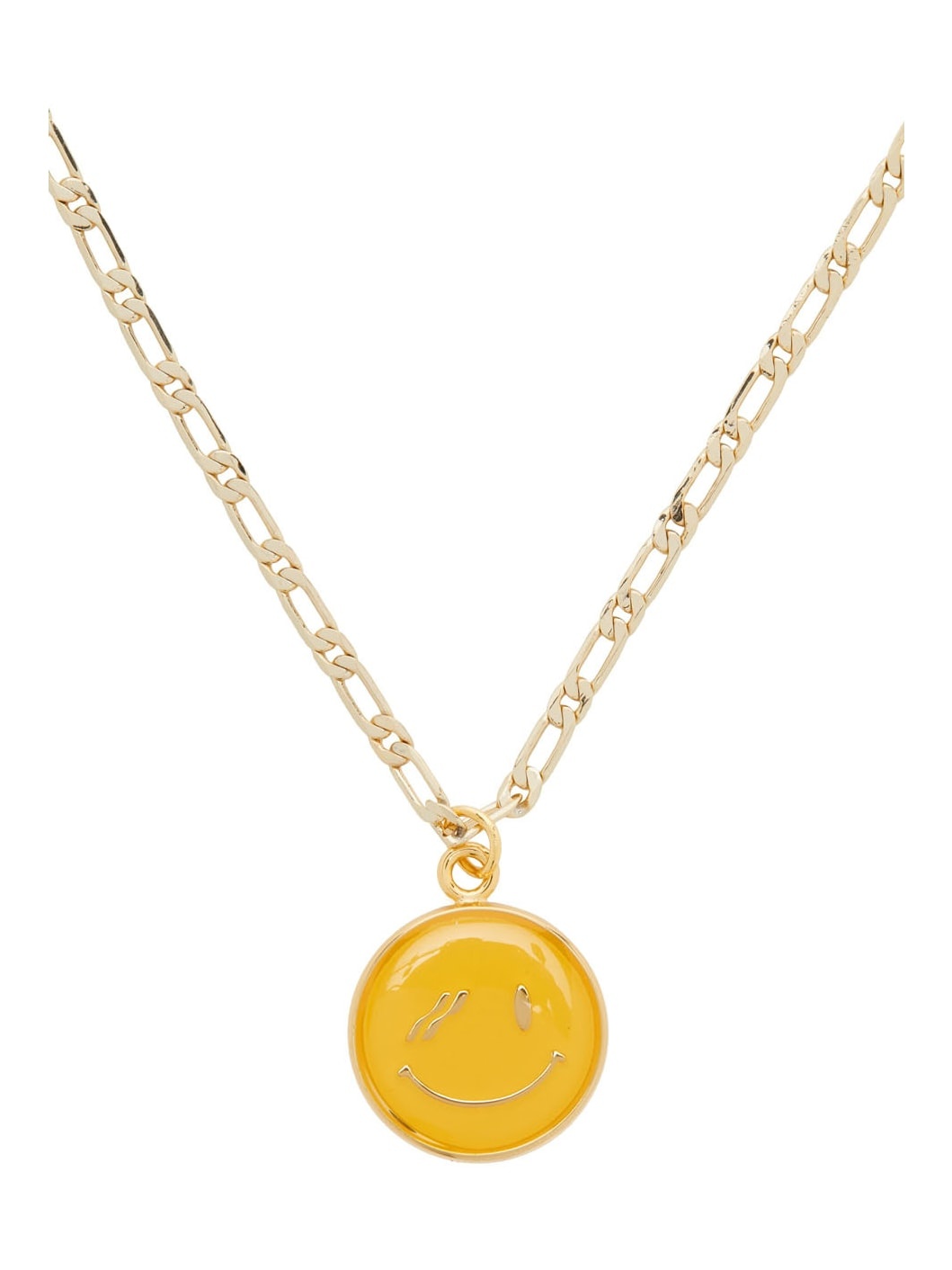 Gold Smiley Necklace - 2