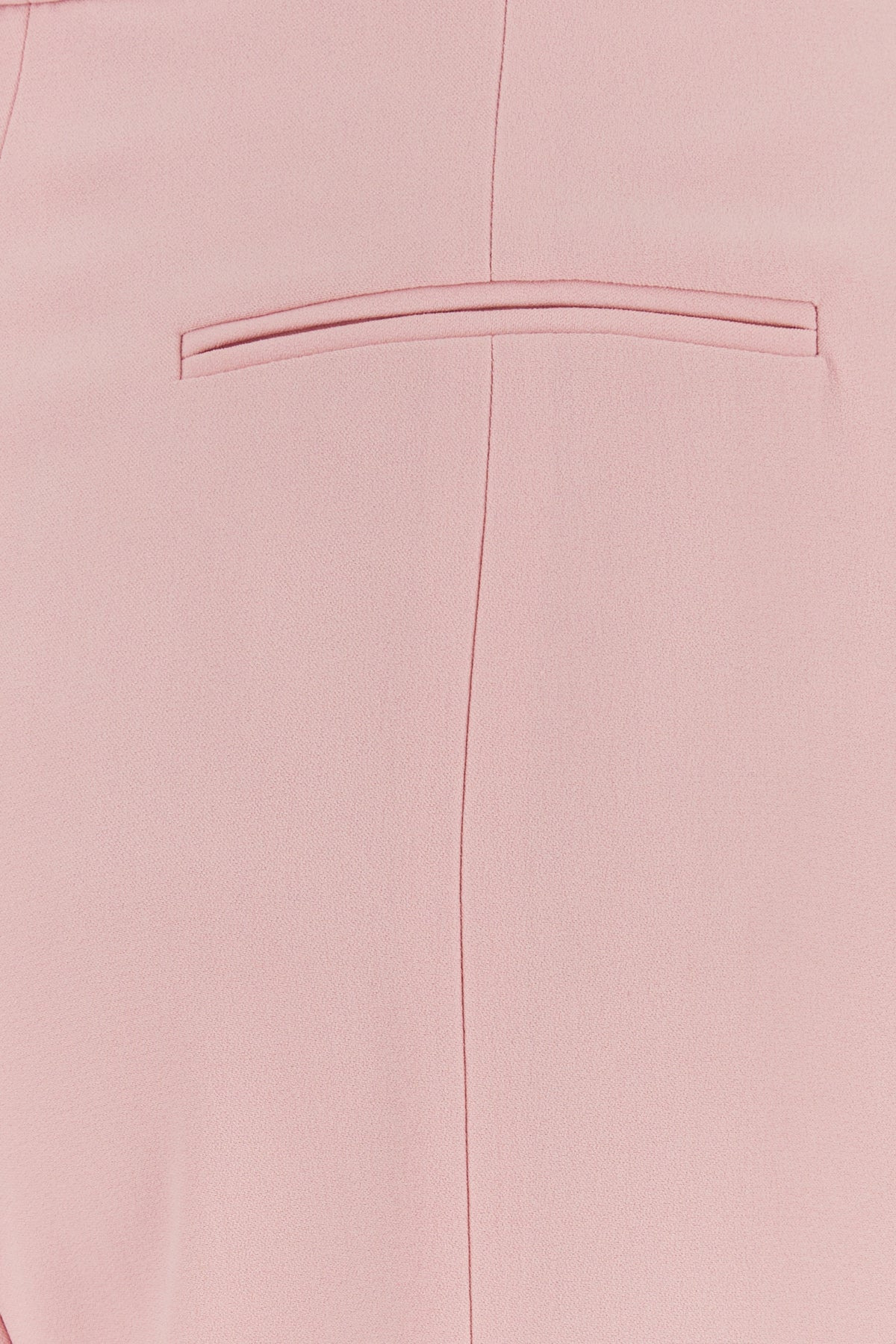 Pink crepe cigarette pant - 5