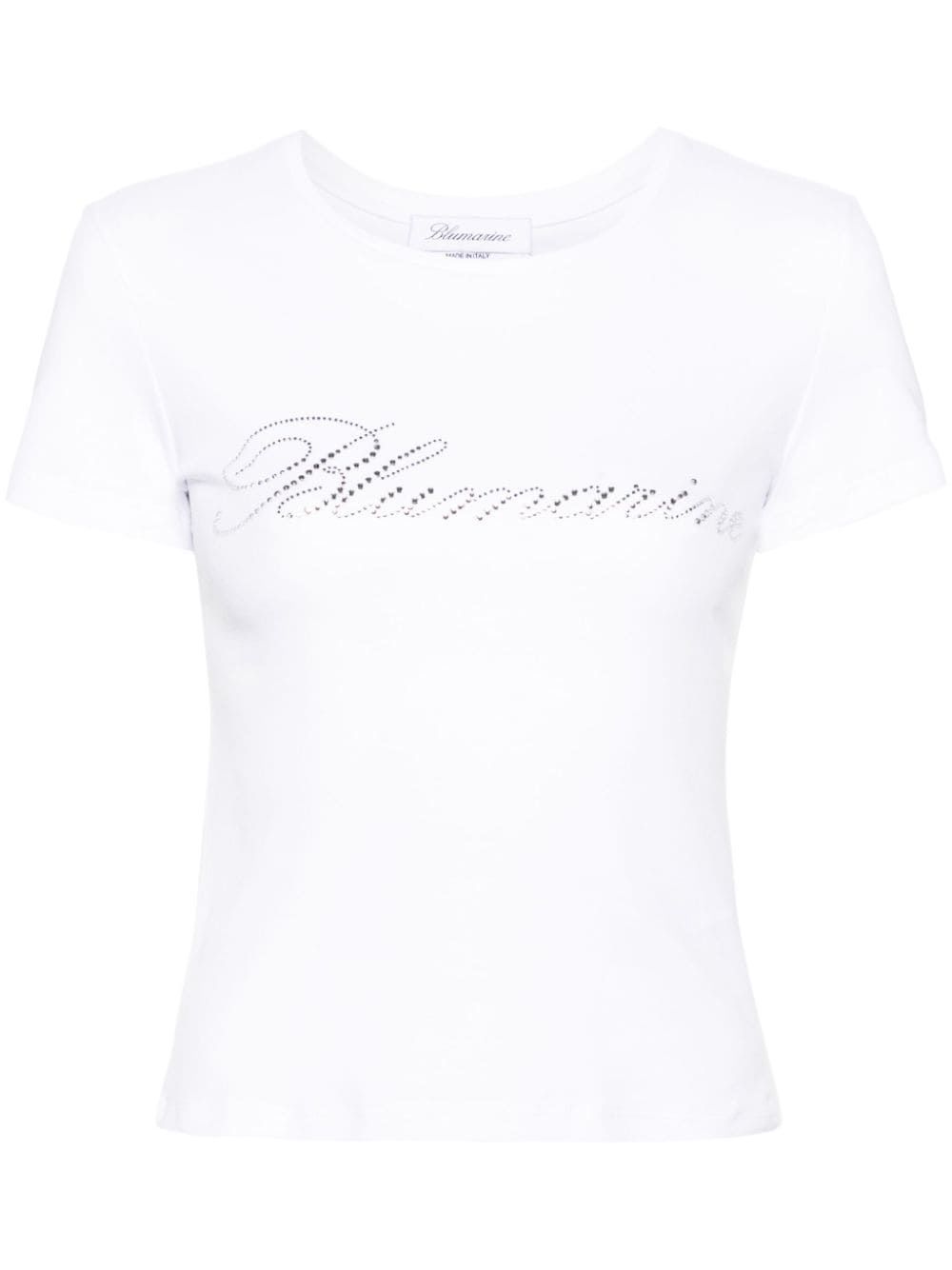 Blumarine Blumarine T-shirts and Polos White | vazluxe