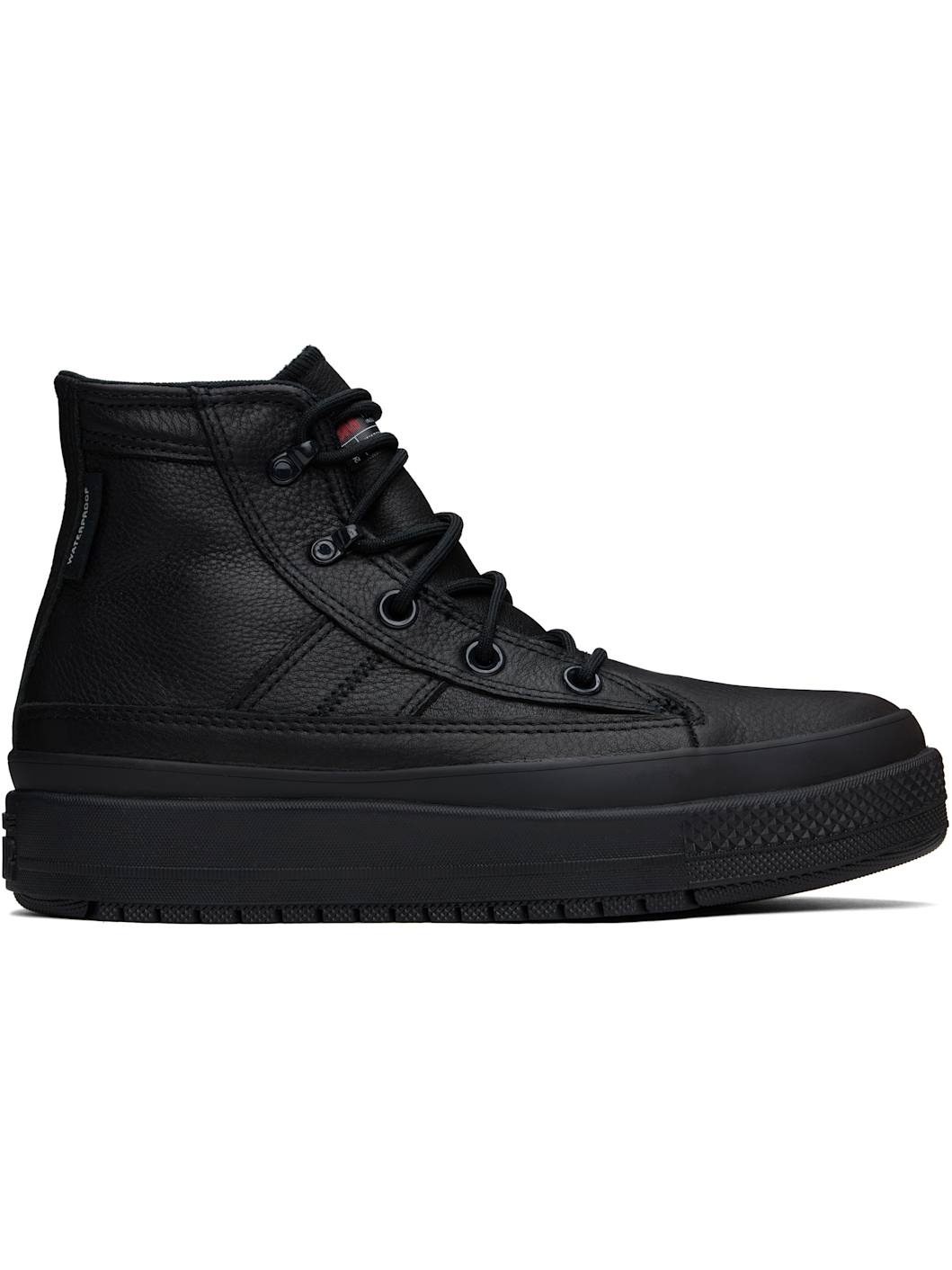 Converse Black Chuck Taylor All Star Equip Waterproof Sneakers REVERSIBLE