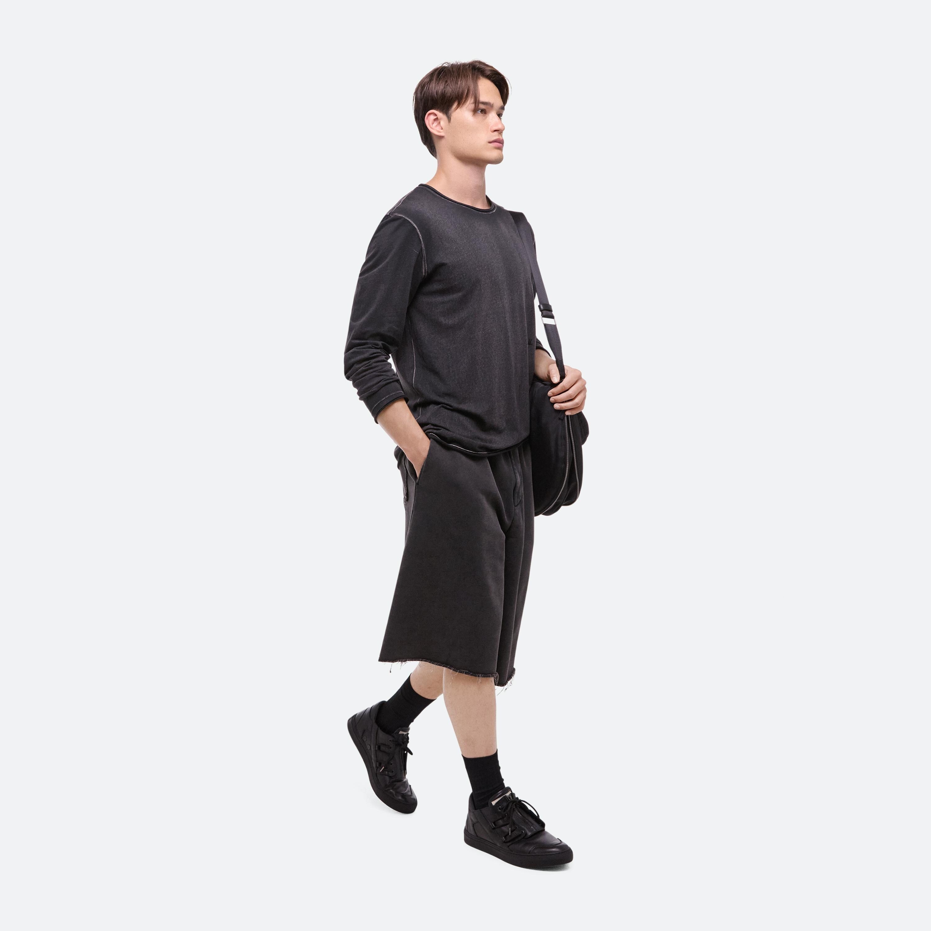GARMENT-DYED LONG-SLEEVED TEE - 7