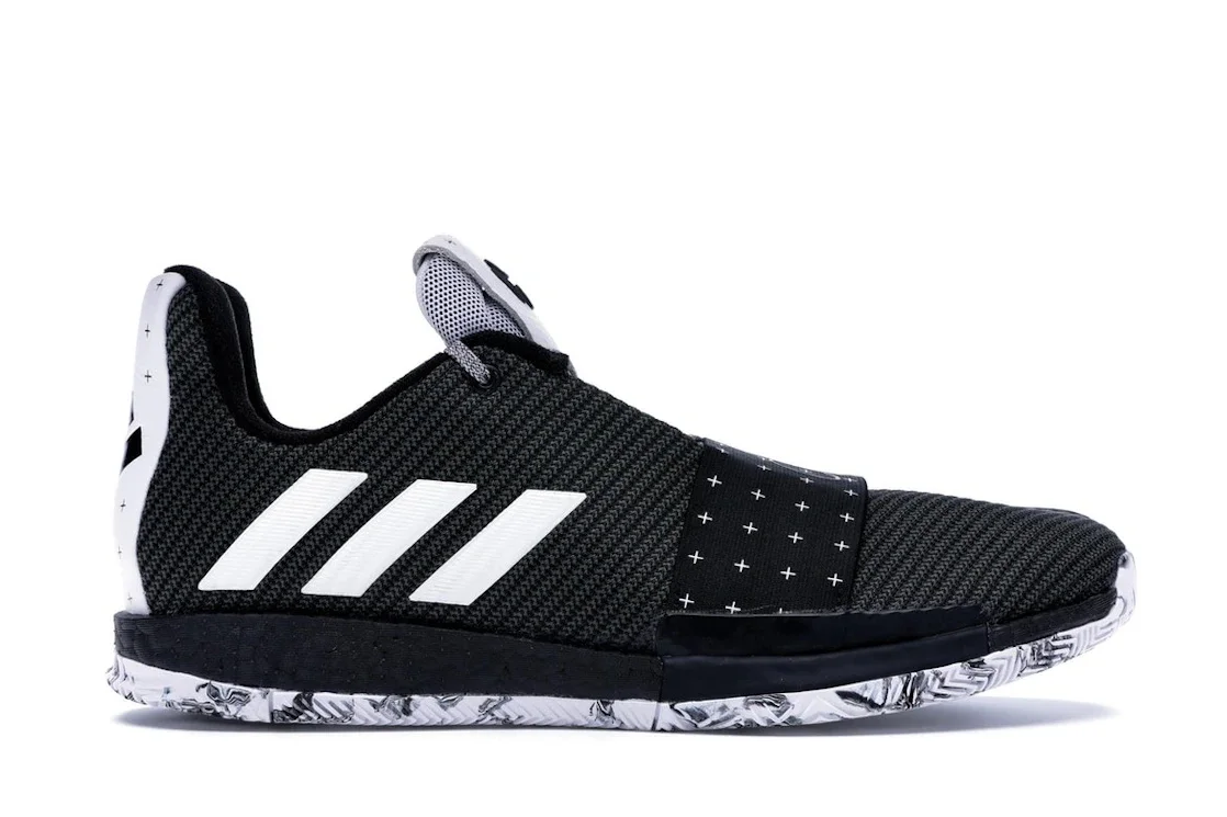 adidas Harden Vol. 3 Black White - 1