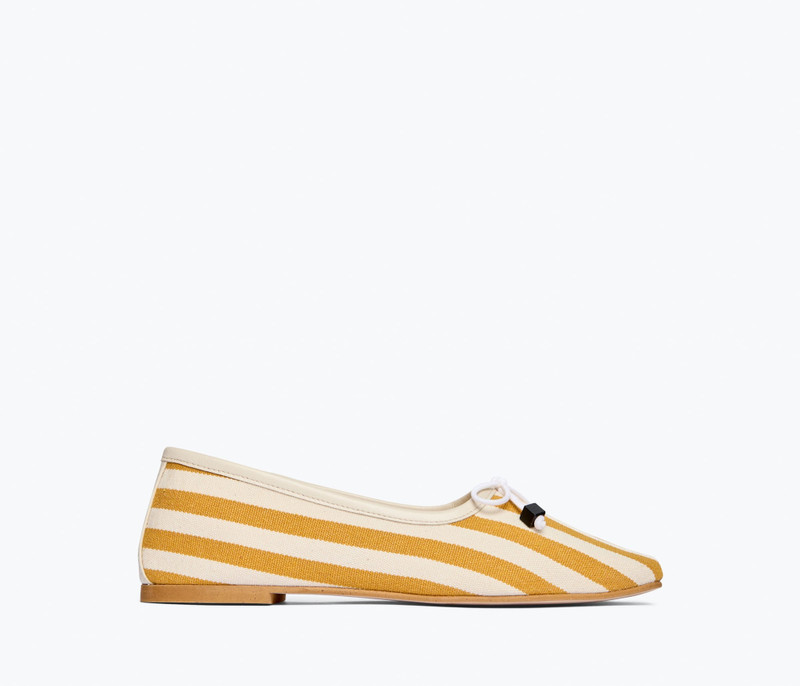 JADA SQUARE TOE BALLET FLAT 1