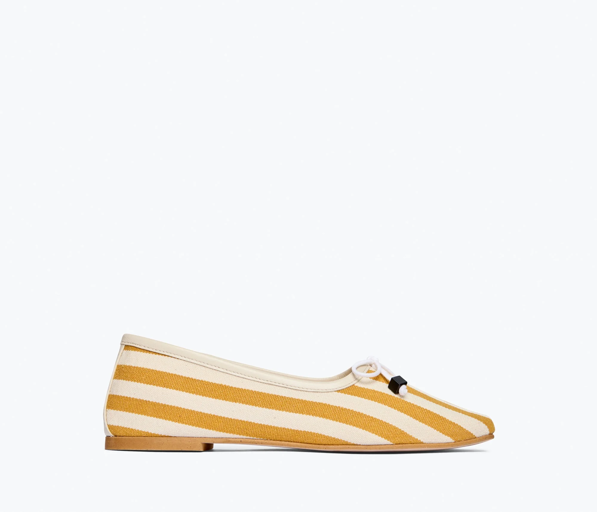 JADA SQUARE TOE BALLET FLAT - 1