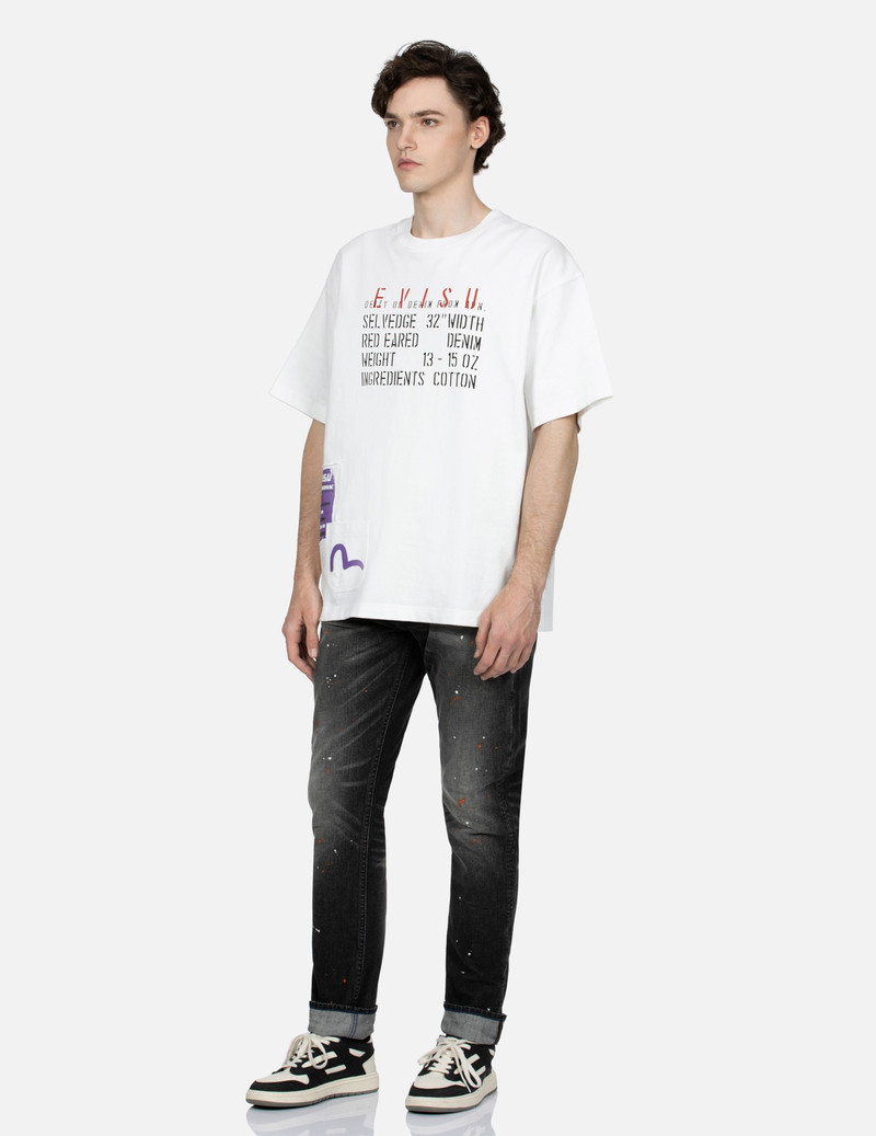 GRAFFITI DAICOCK PRINT CARROT FIT JEANS #2017 4