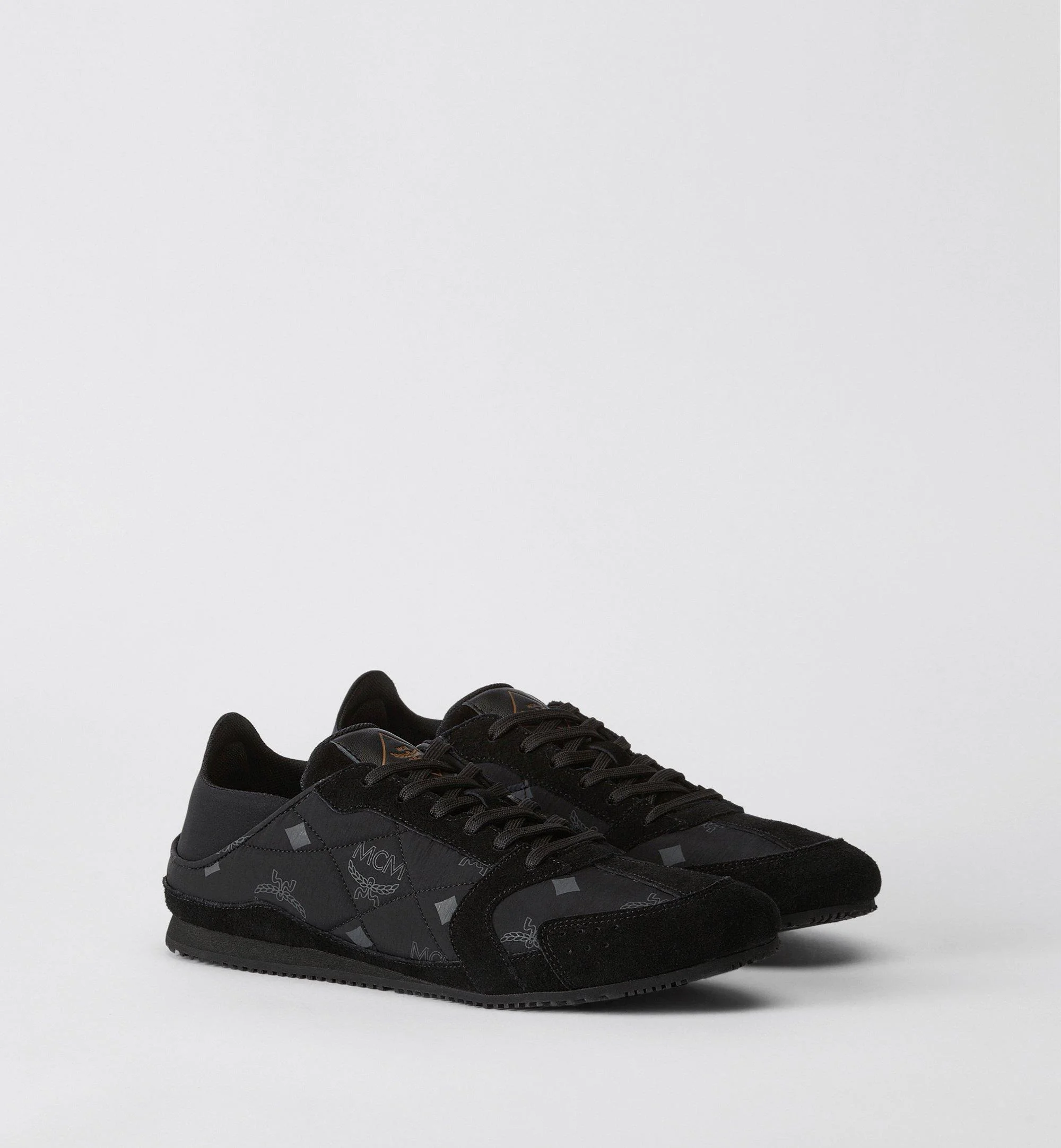 Federlite Sneakers in Nylon Suede Mix - 1
