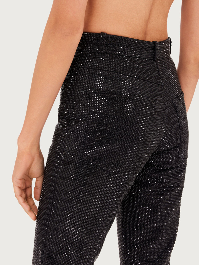 5 pockets crystal embellished trouser 5