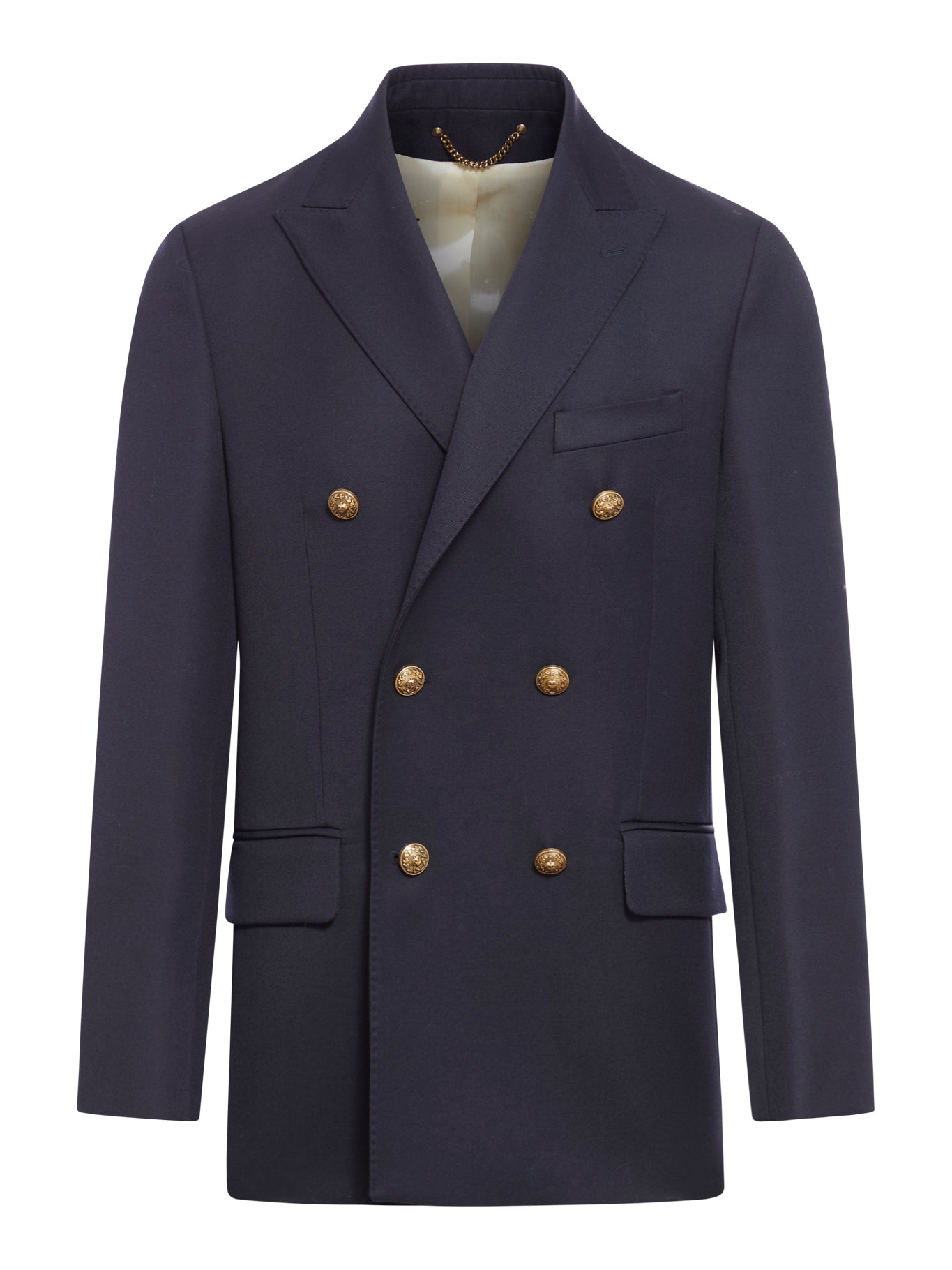 【送料&関税込】Golden Goose Double-breasted Boyfriend Jacke Men's double-breasted blazer in Shetland wool
